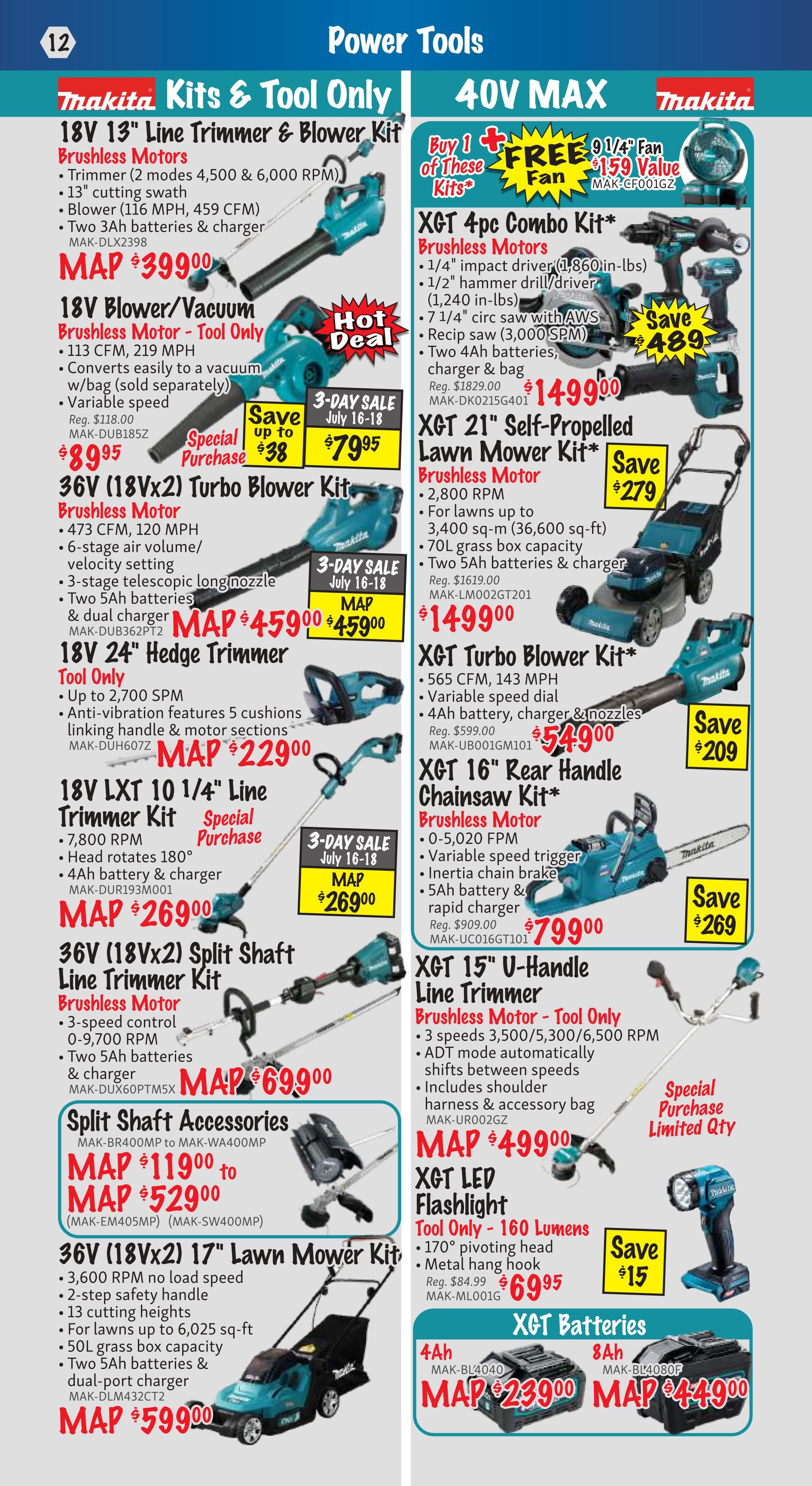 KMS Tools and Equipment Flyer July 1 to 31