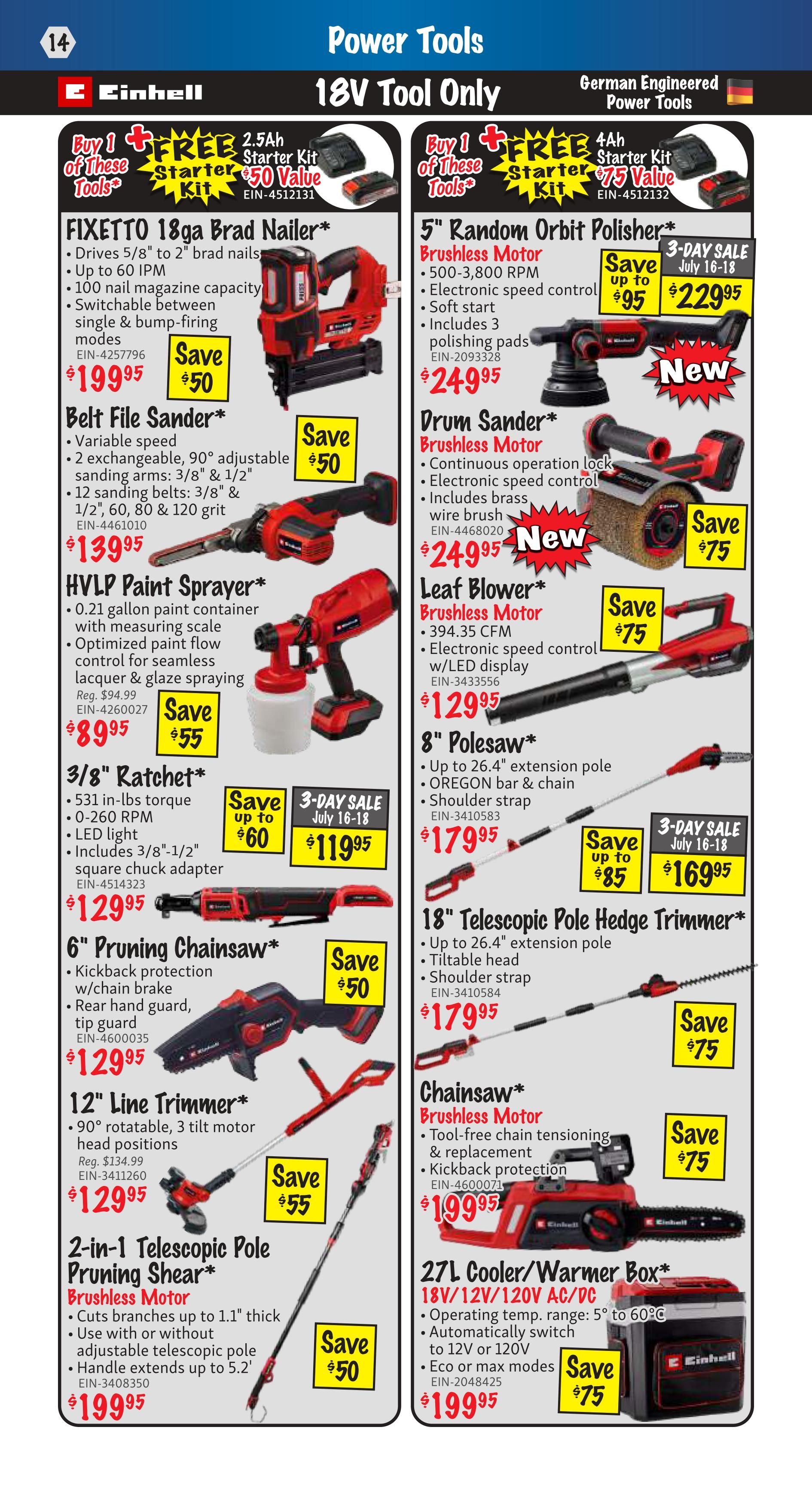 KMS Tools and Equipment Flyer July 1 to 31