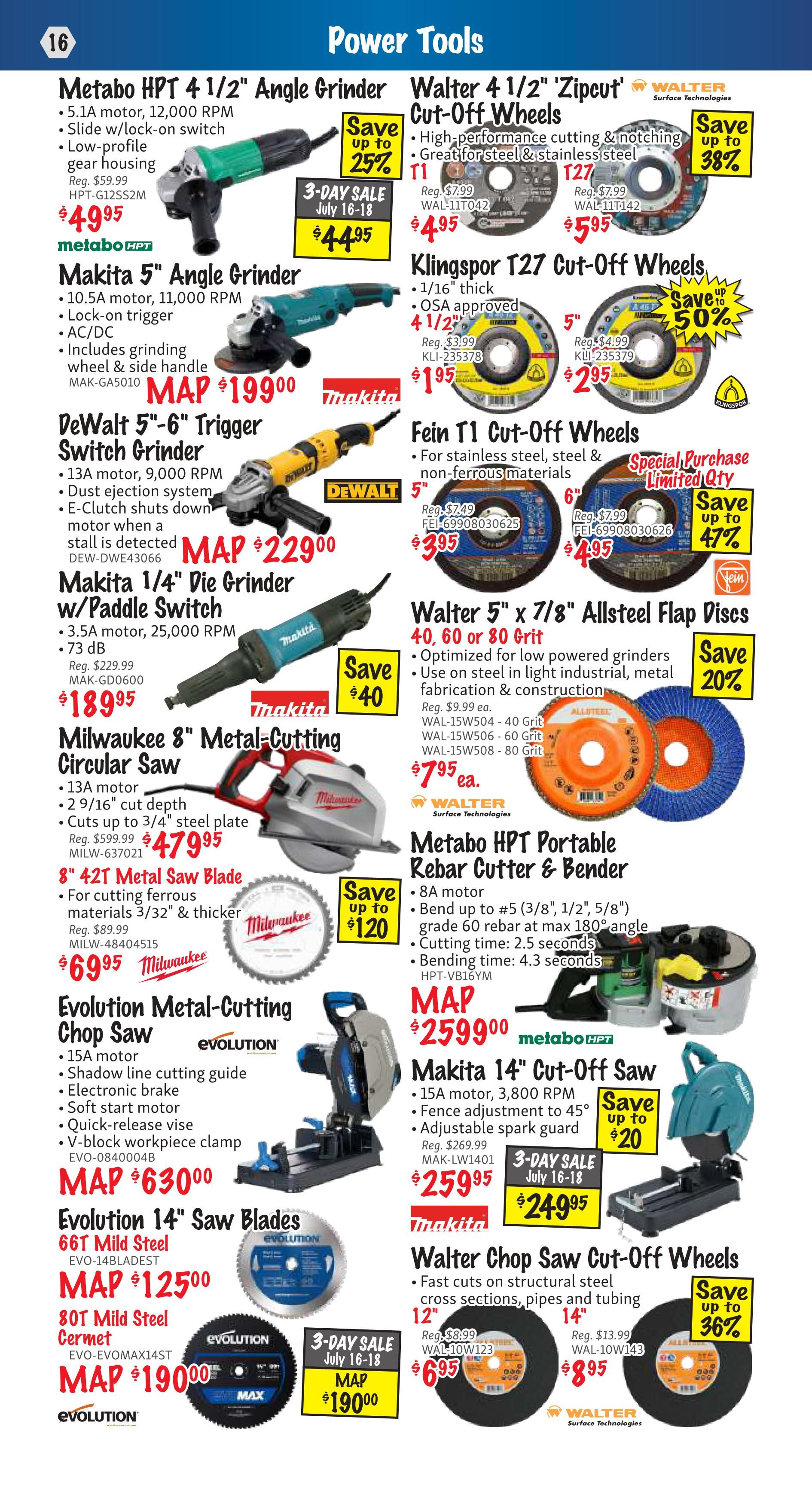 KMS Tools and Equipment Flyer July 1 to 31