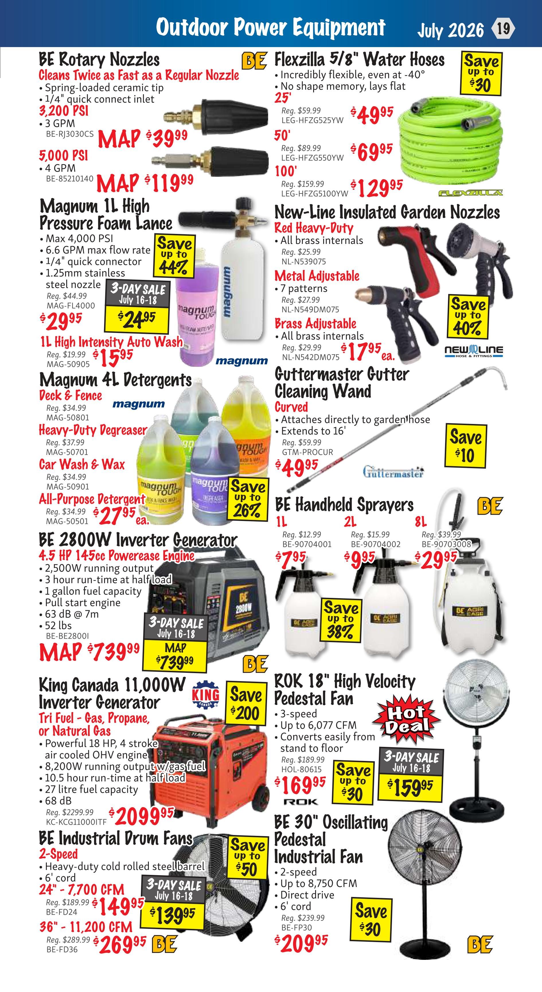 KMS Tools and Equipment Flyer July 1 to 31