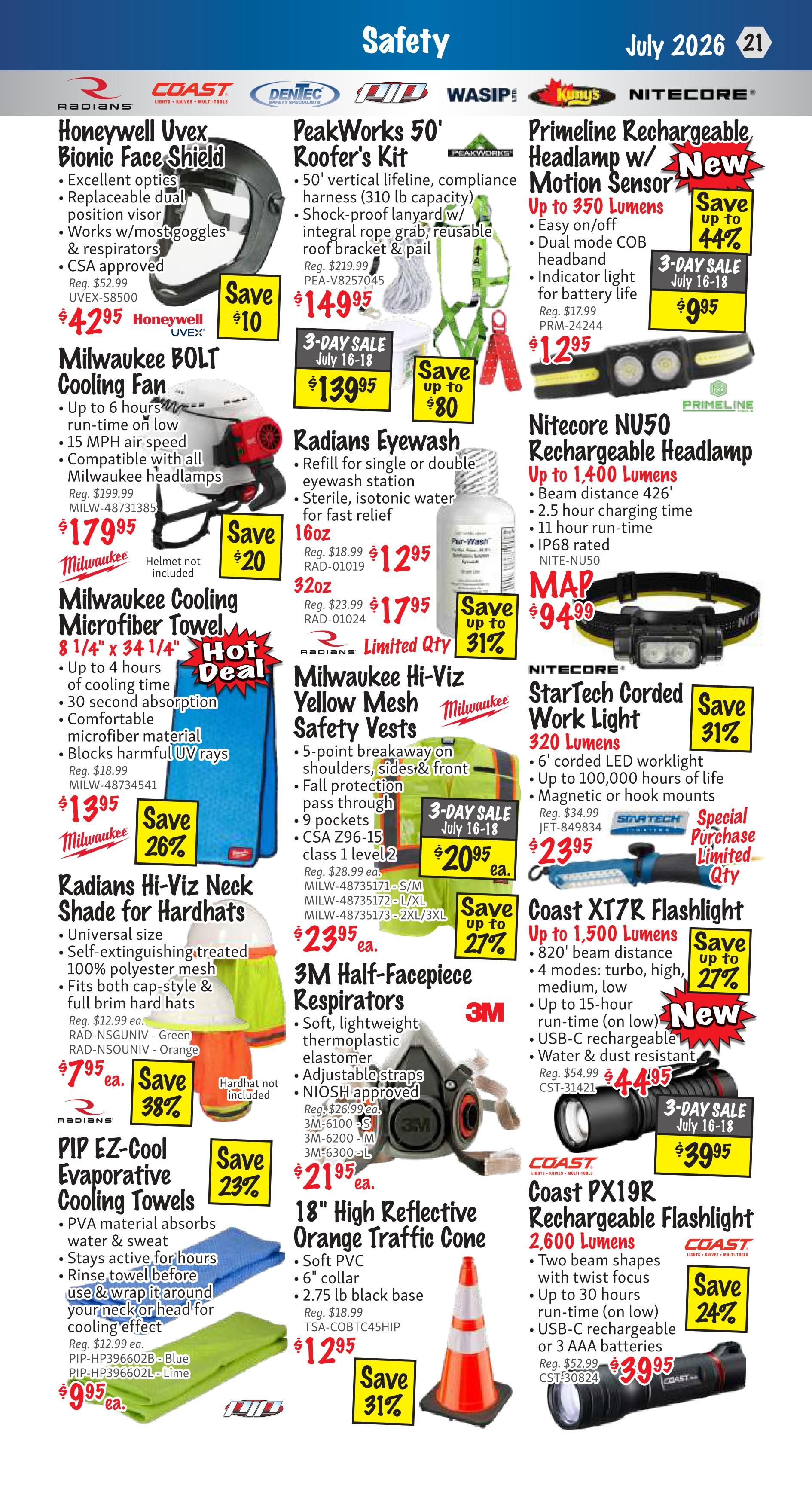 KMS Tools and Equipment Flyer July 1 to 31