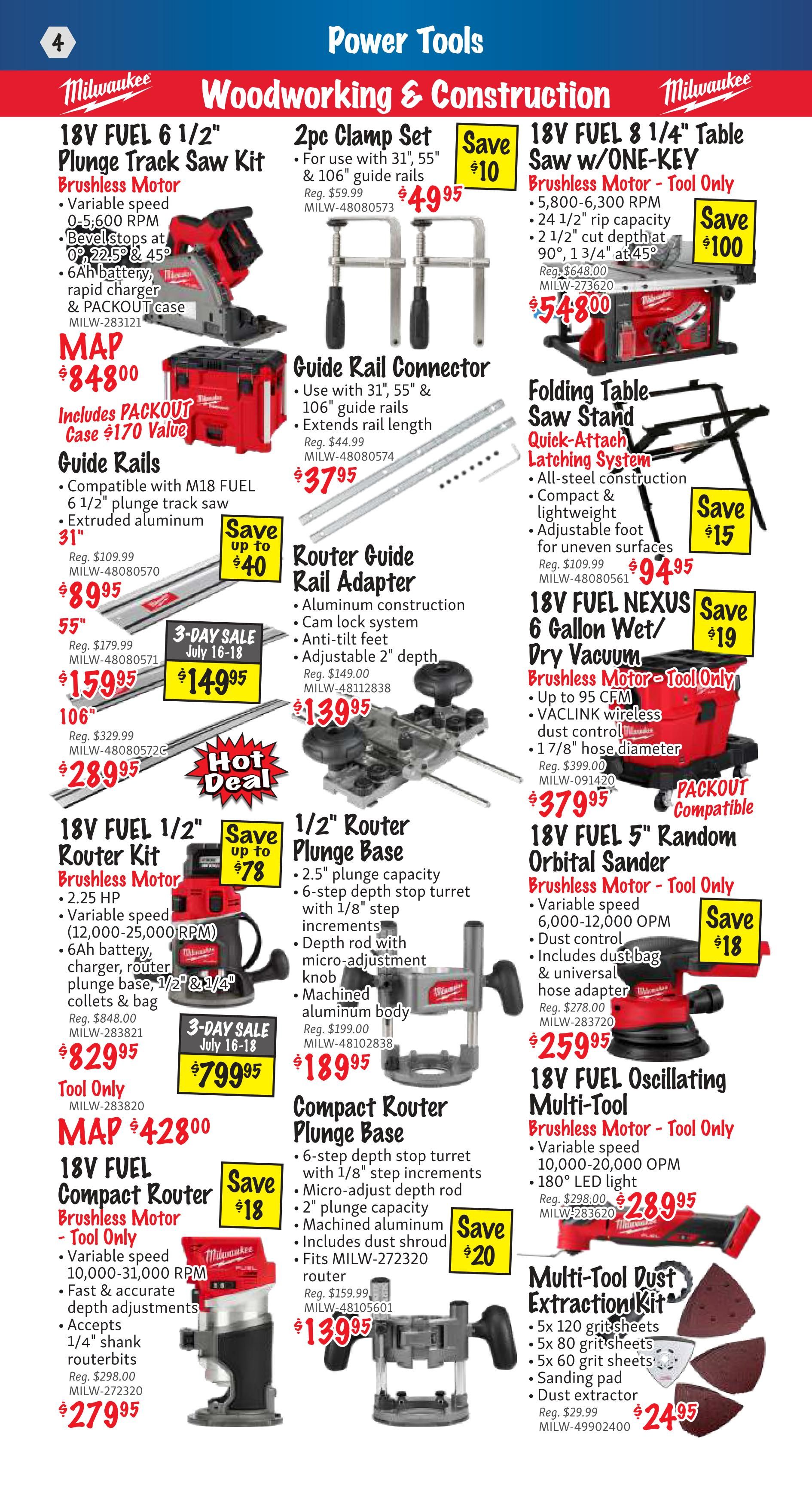 KMS Tools and Equipment Flyer July 1 to 31