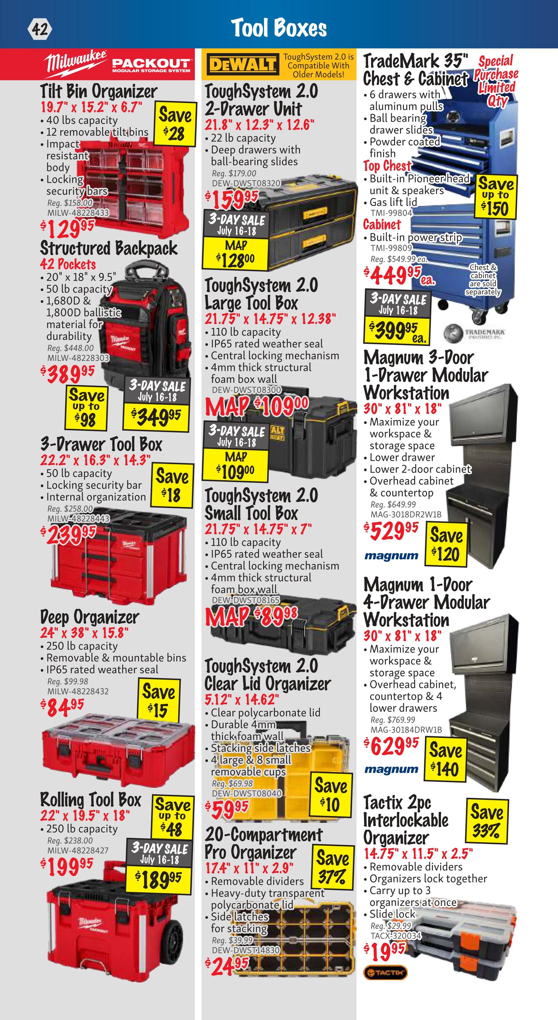 KMS Tools and Equipment Flyer July 1 to 31
