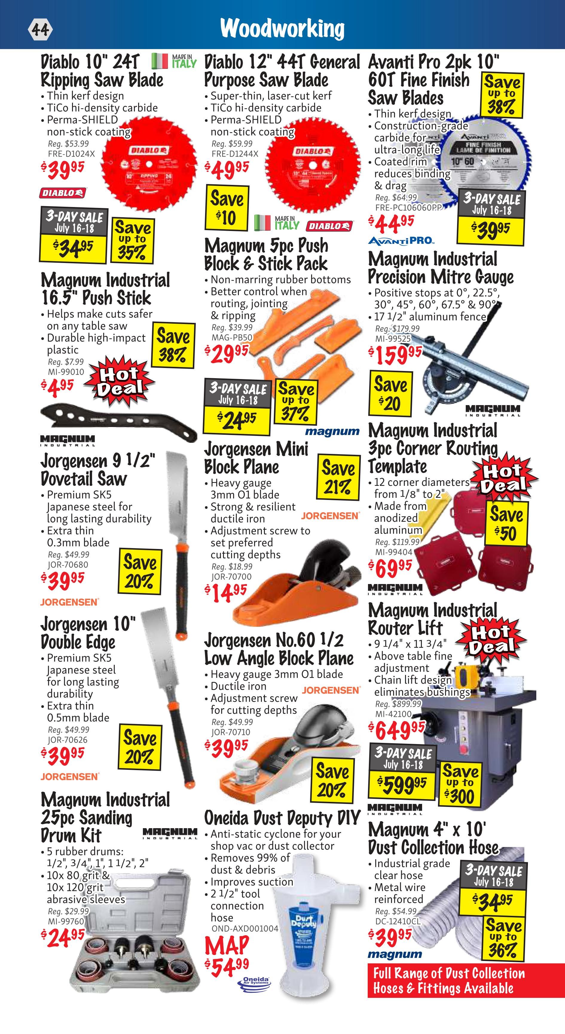 KMS Tools and Equipment Flyer July 1 to 31