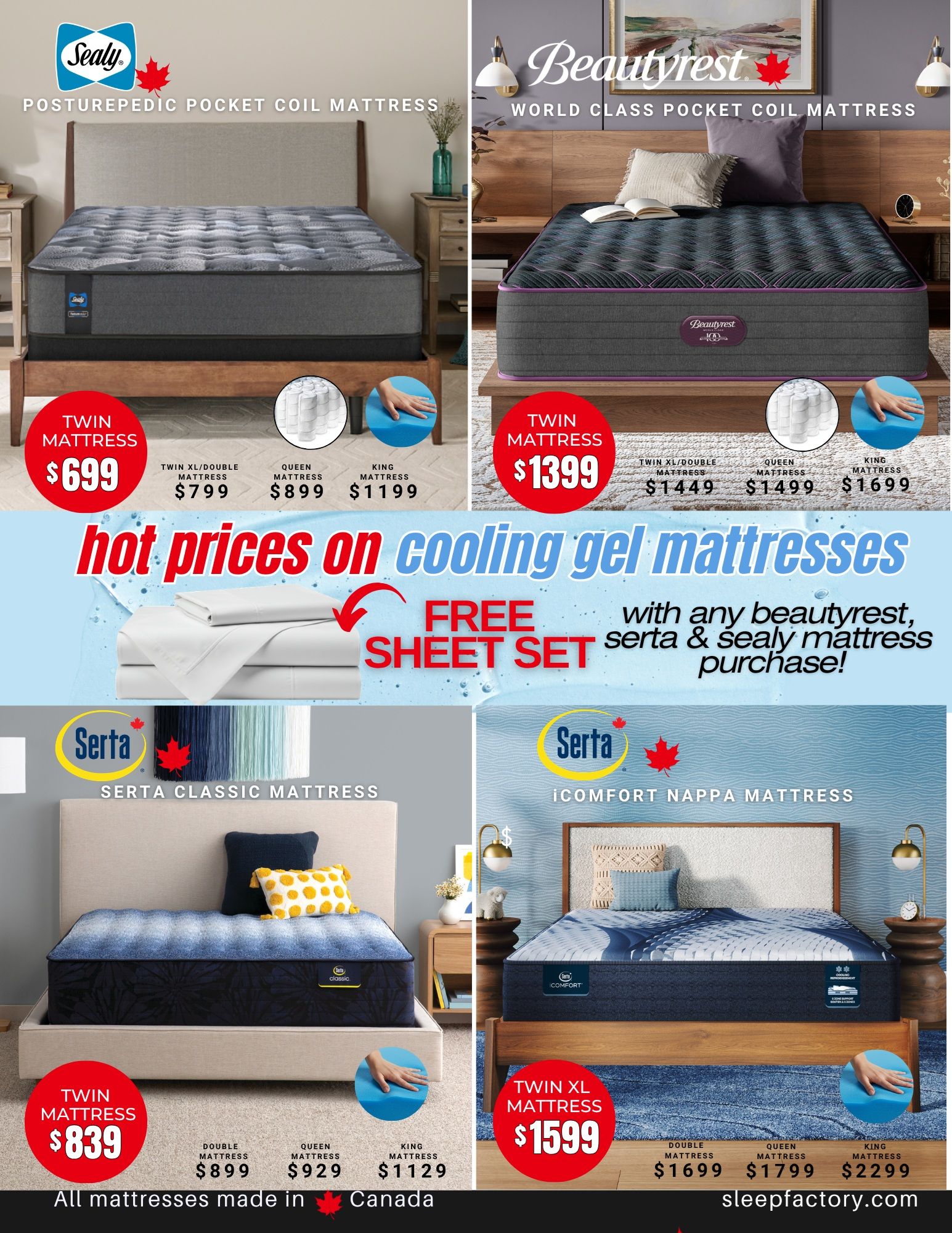 The Sleep Factory Flyer June 29 to July 31