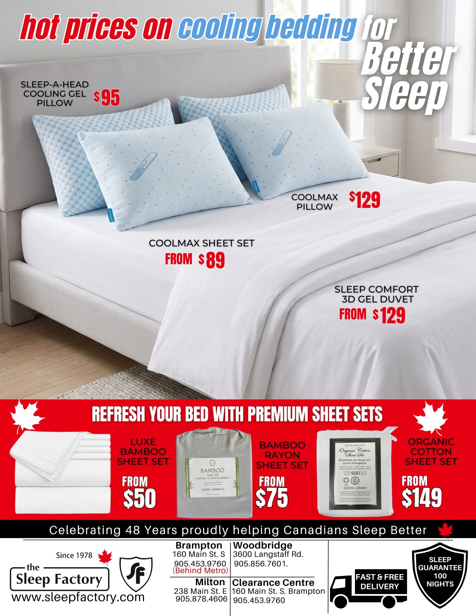 The Sleep Factory Flyer June 29 to July 31