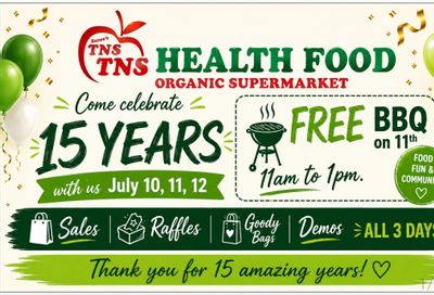 TNS Health Food Flyer July 10 to 12