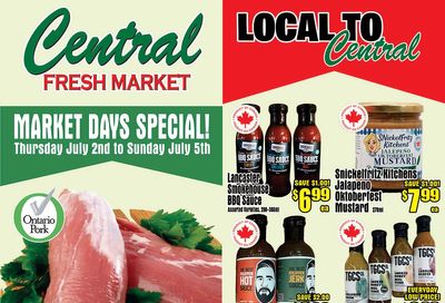 Central Fresh Market Flyer July 2 to 9