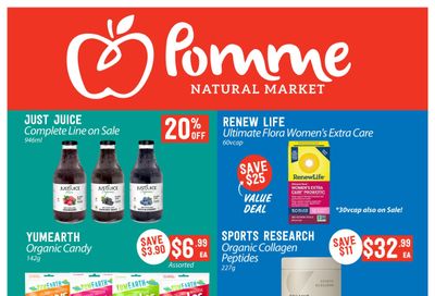 Pomme Natural Market Monthly Specials Flyer July 2 to 29