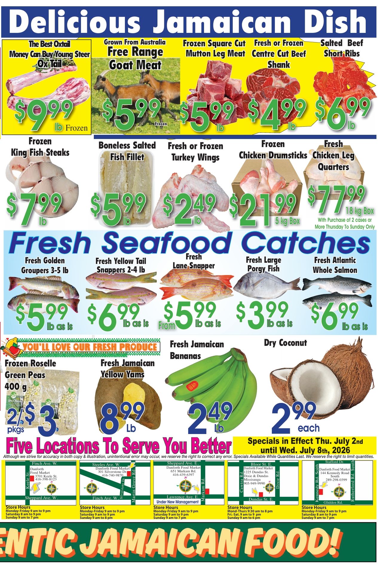 Danforth Food Market Flyer July 2 to 8