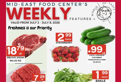 Mid-East Food Centre Flyer July 2 to 8