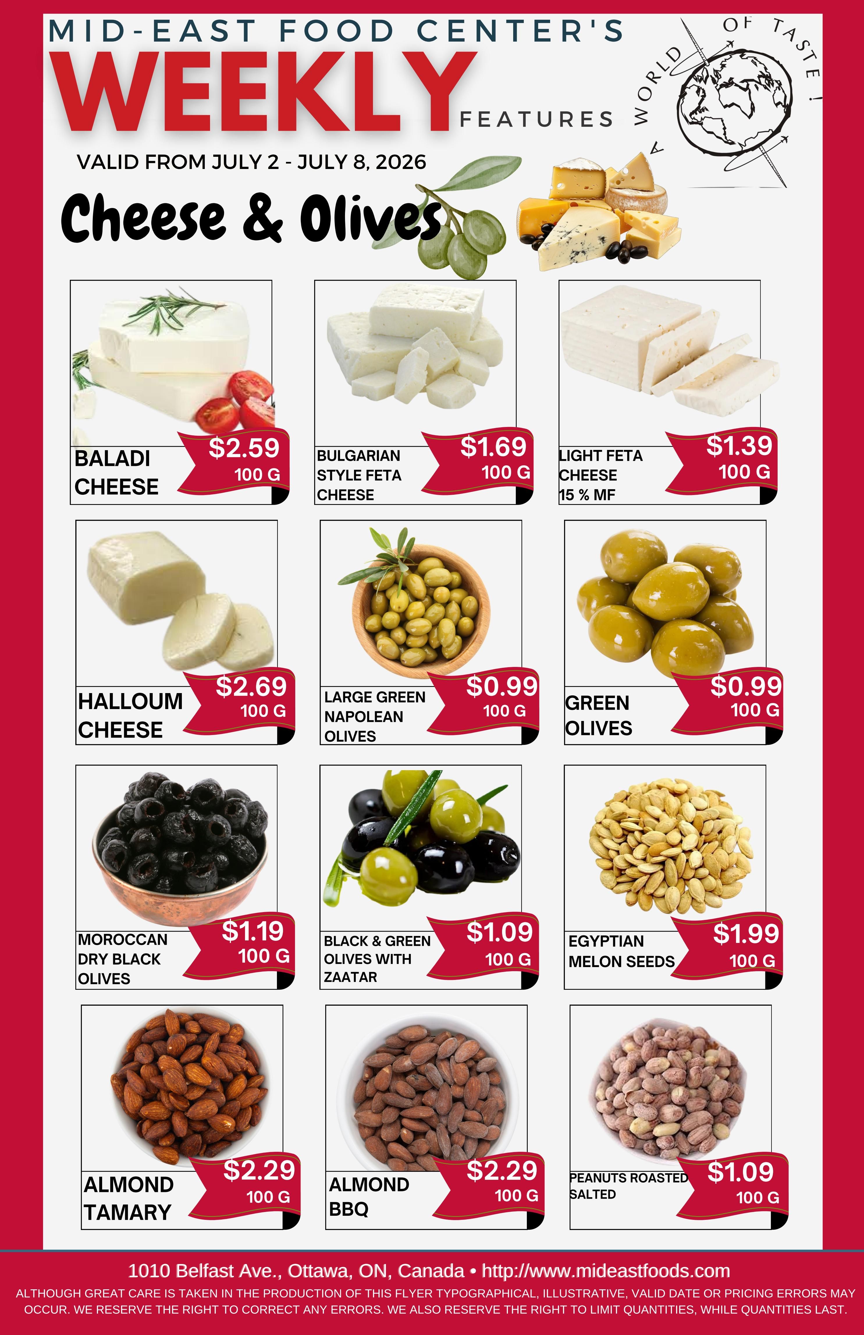 Mid-East Food Centre Flyer July 2 to 8