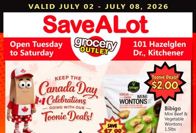 SaveALot Grocery Outlet Flyer July 2 to 8