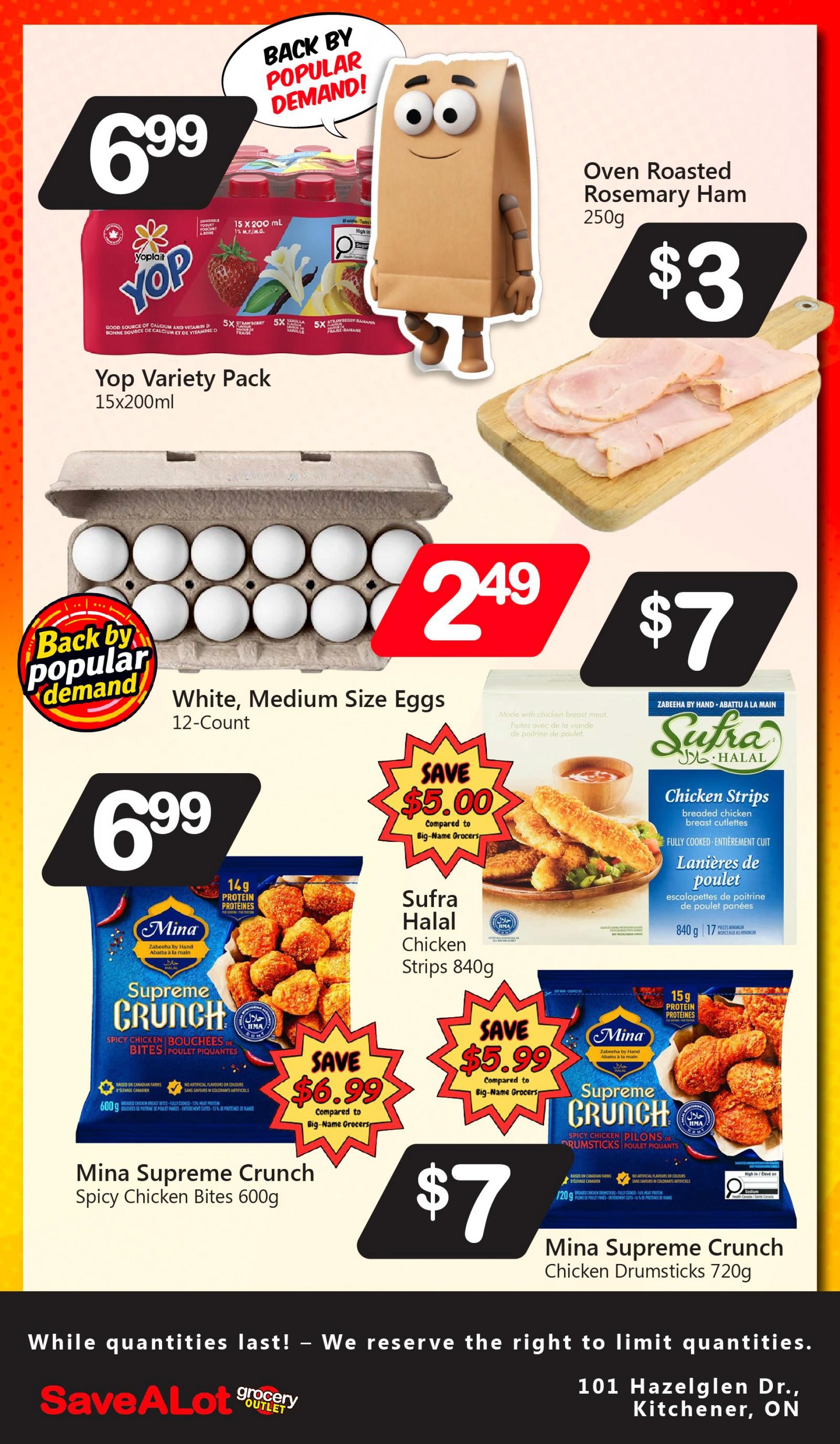 SaveALot Grocery Outlet Flyer July 2 to 8