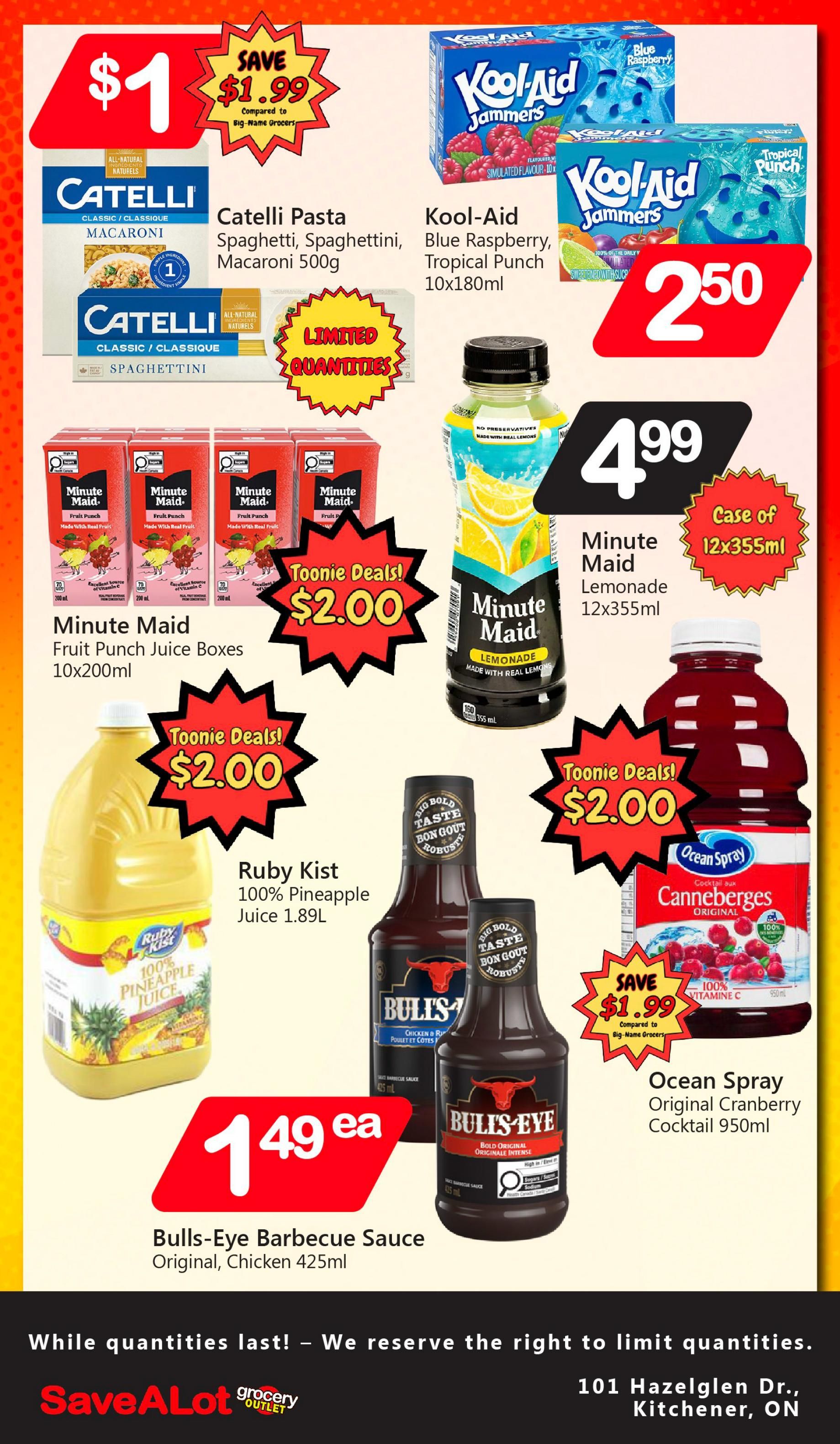 SaveALot Grocery Outlet Flyer July 2 to 8
