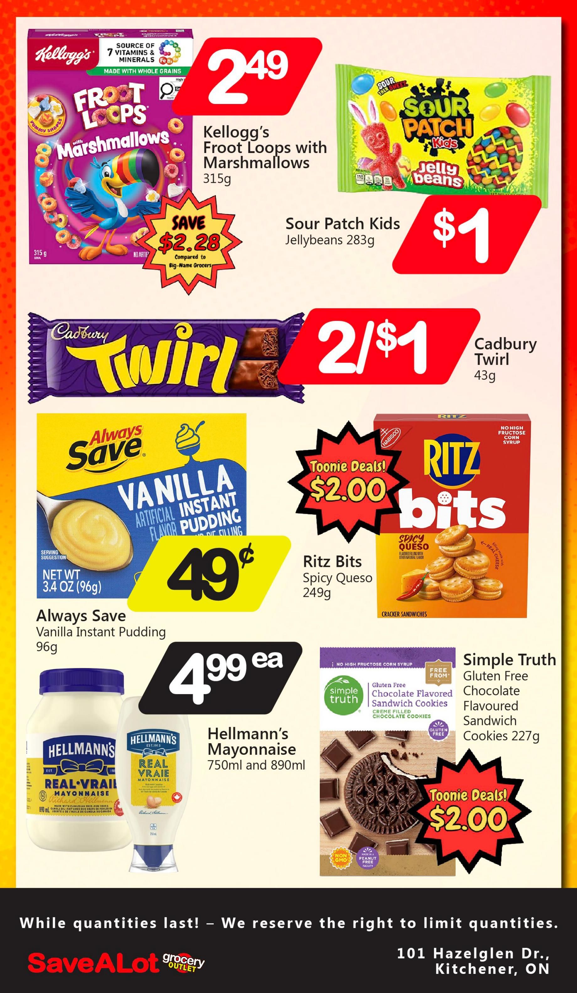 SaveALot Grocery Outlet Flyer July 2 to 8