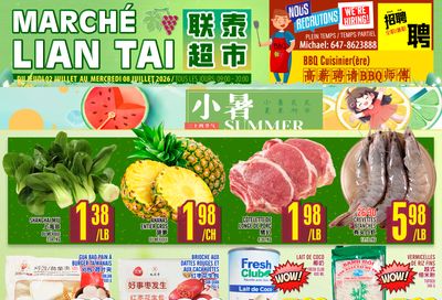Marche Lian Tai Flyer July 2 to 8