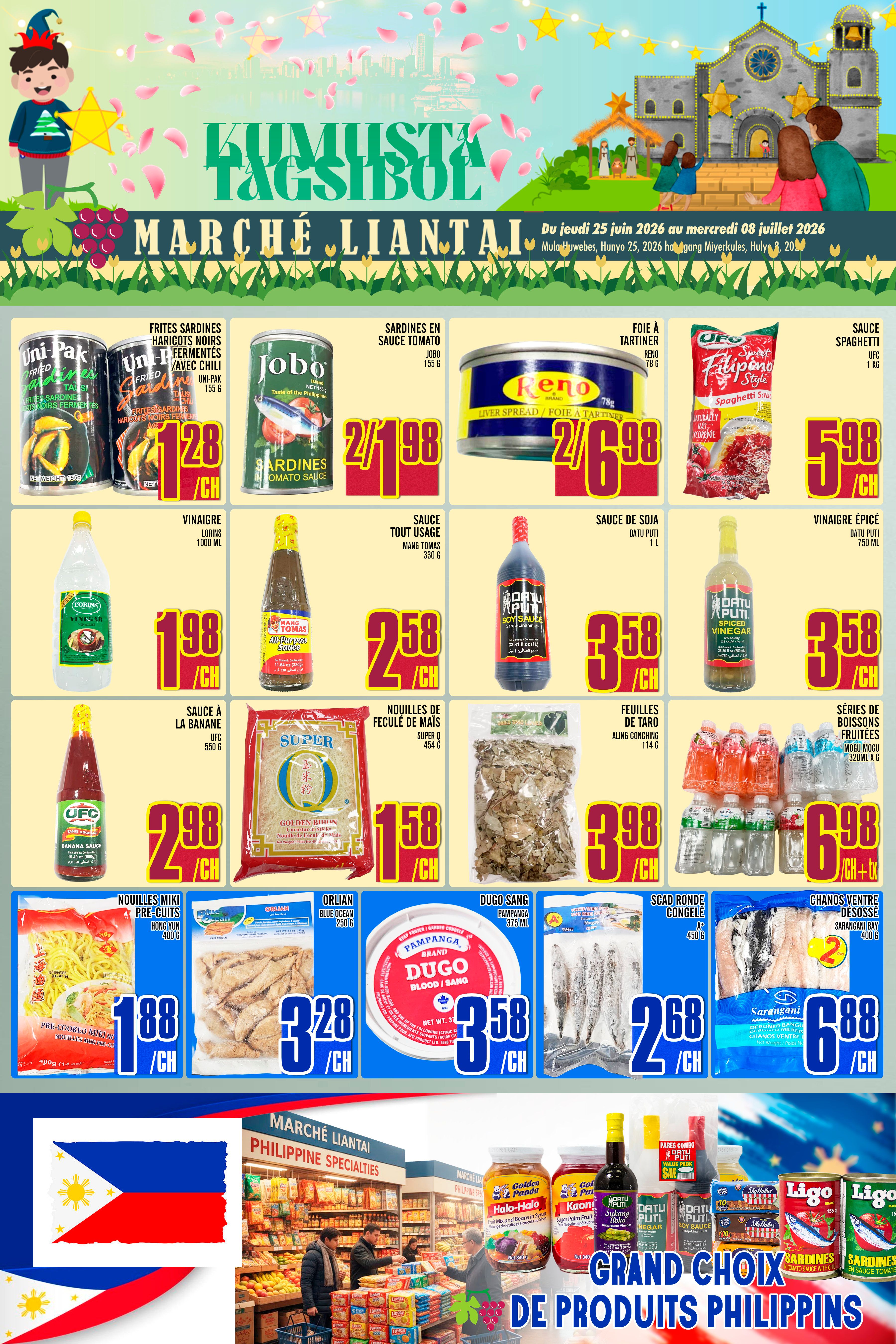 Marche Lian Tai Flyer July 2 to 8