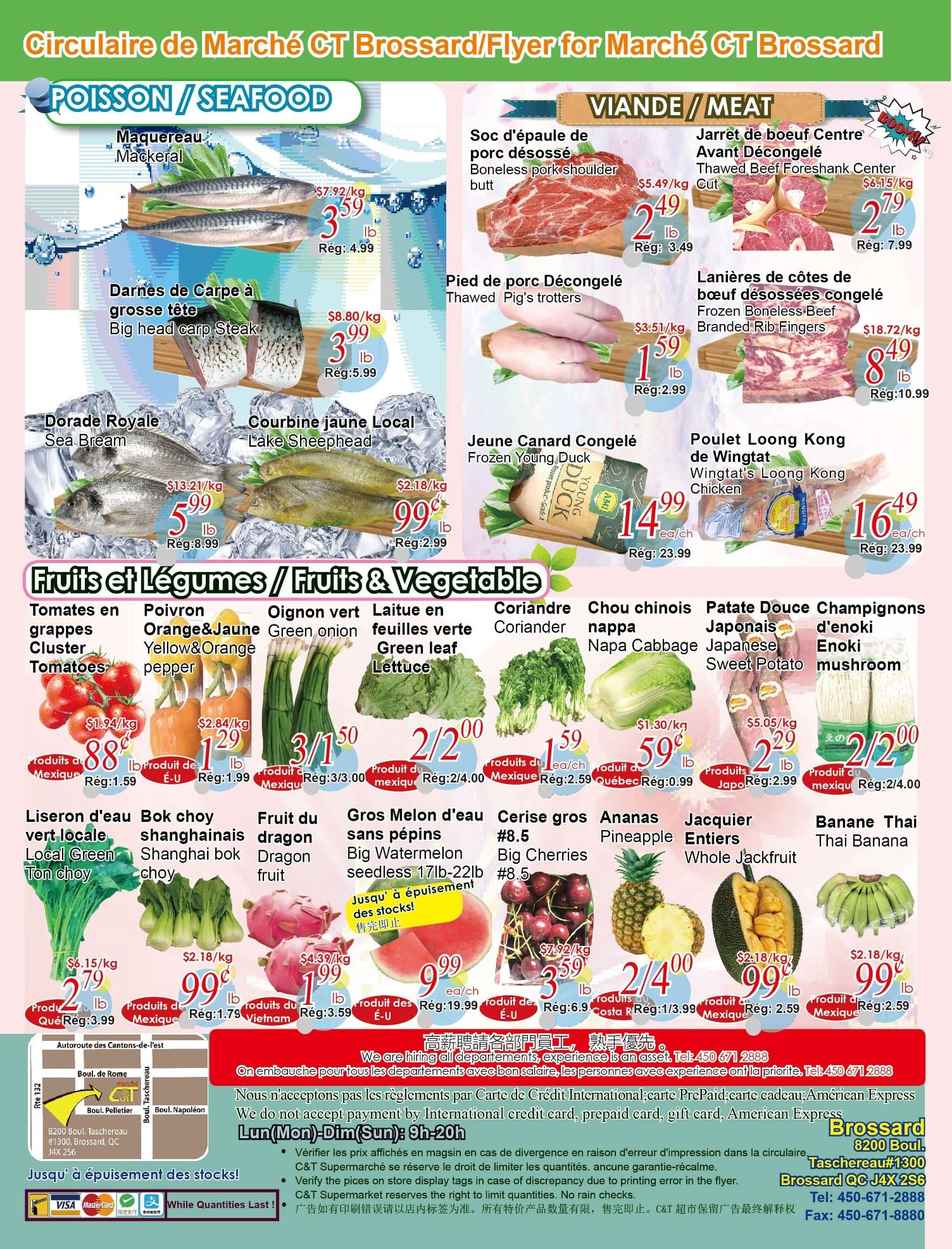 Marche C&T (Brossard) Flyer July 2 to 8