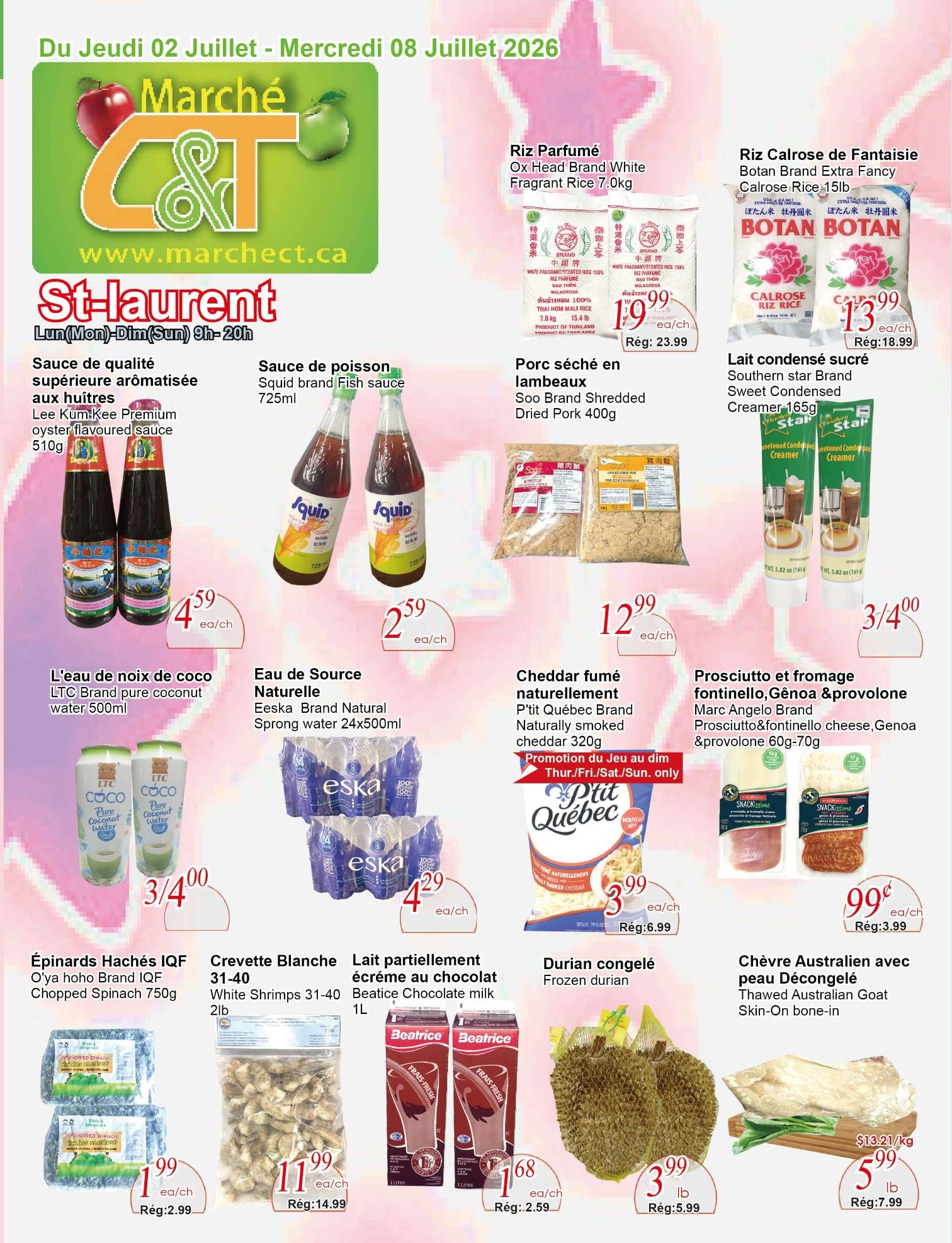 Marche C&T (St. Laurent) Flyer July 2 to 8