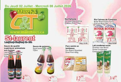 Marche C&T (St. Laurent) Flyer July 2 to 8