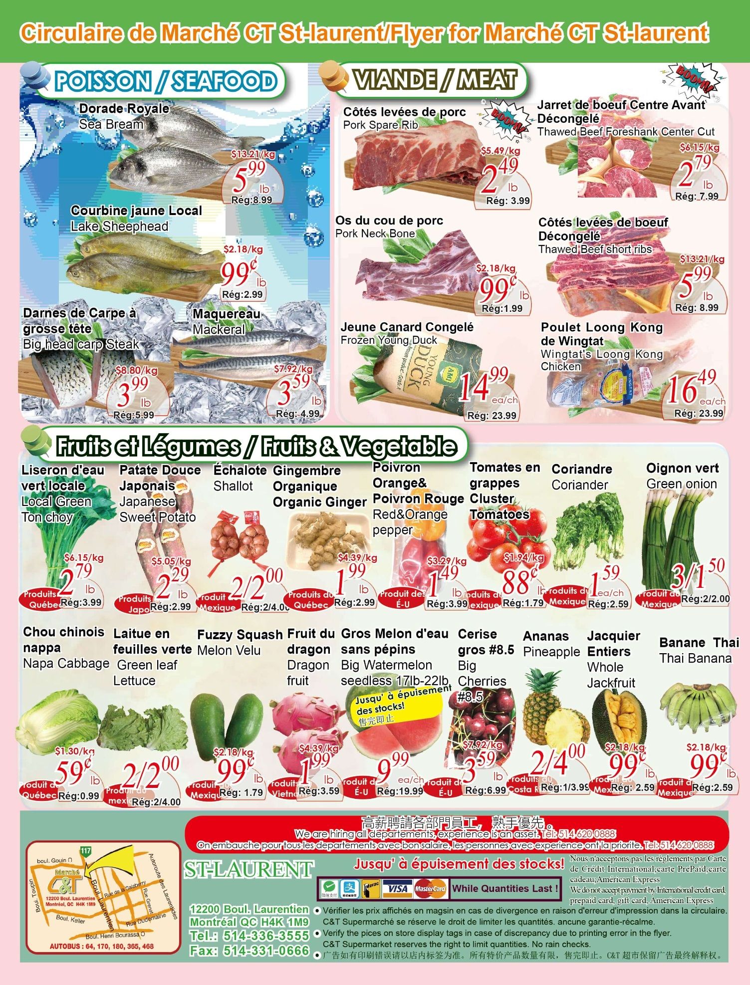 Marche C&T (St. Laurent) Flyer July 2 to 8