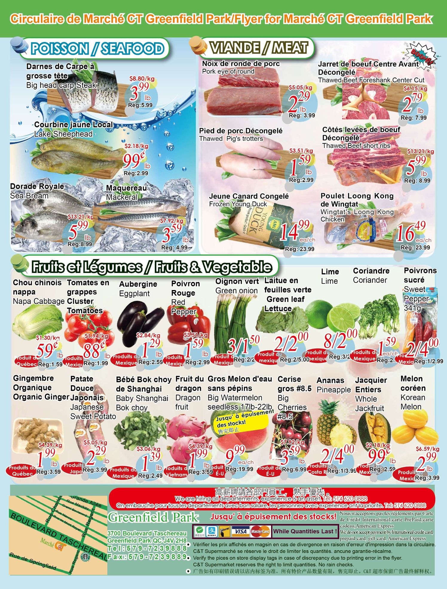 Marche C&T (Greenfield Park) Flyer July 2 to 8