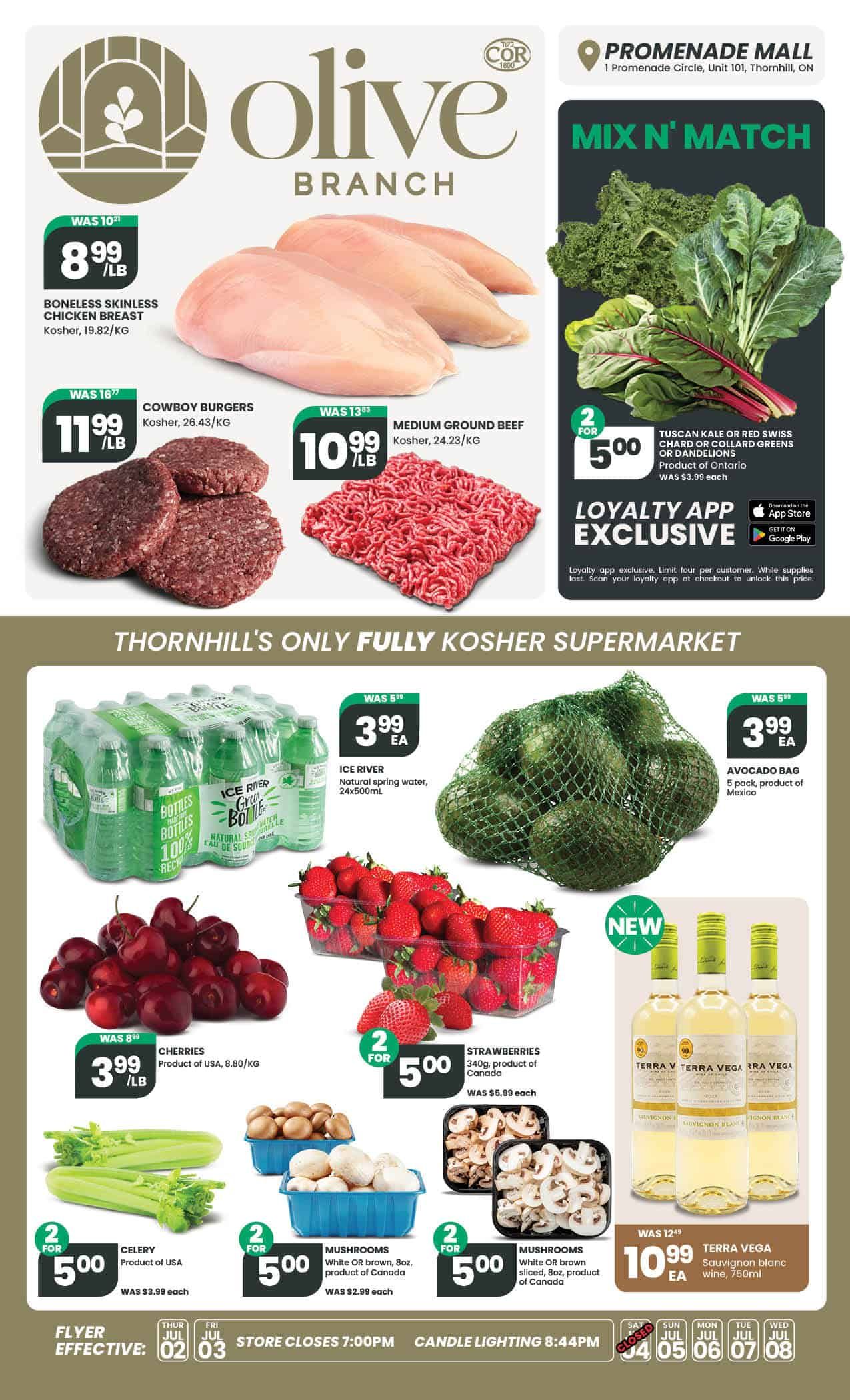 Olive Branch Flyer July 2 to 8