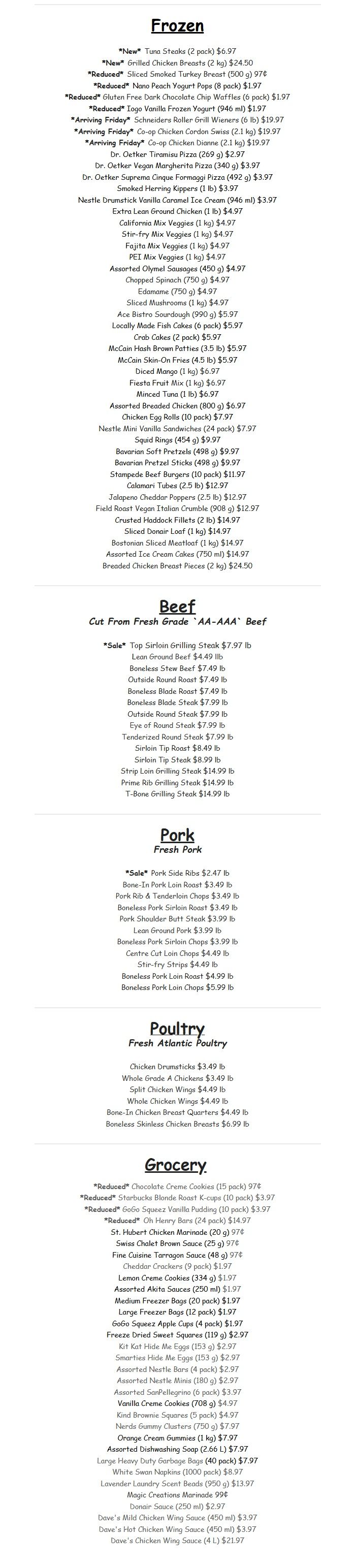 Gateway Meat Market Flyer July 2 to 8