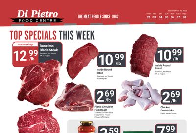 Di Pietro Food Centre Flyer July 2 to 8