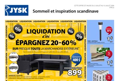 JYSK (QC) Flyer July 2 to 15