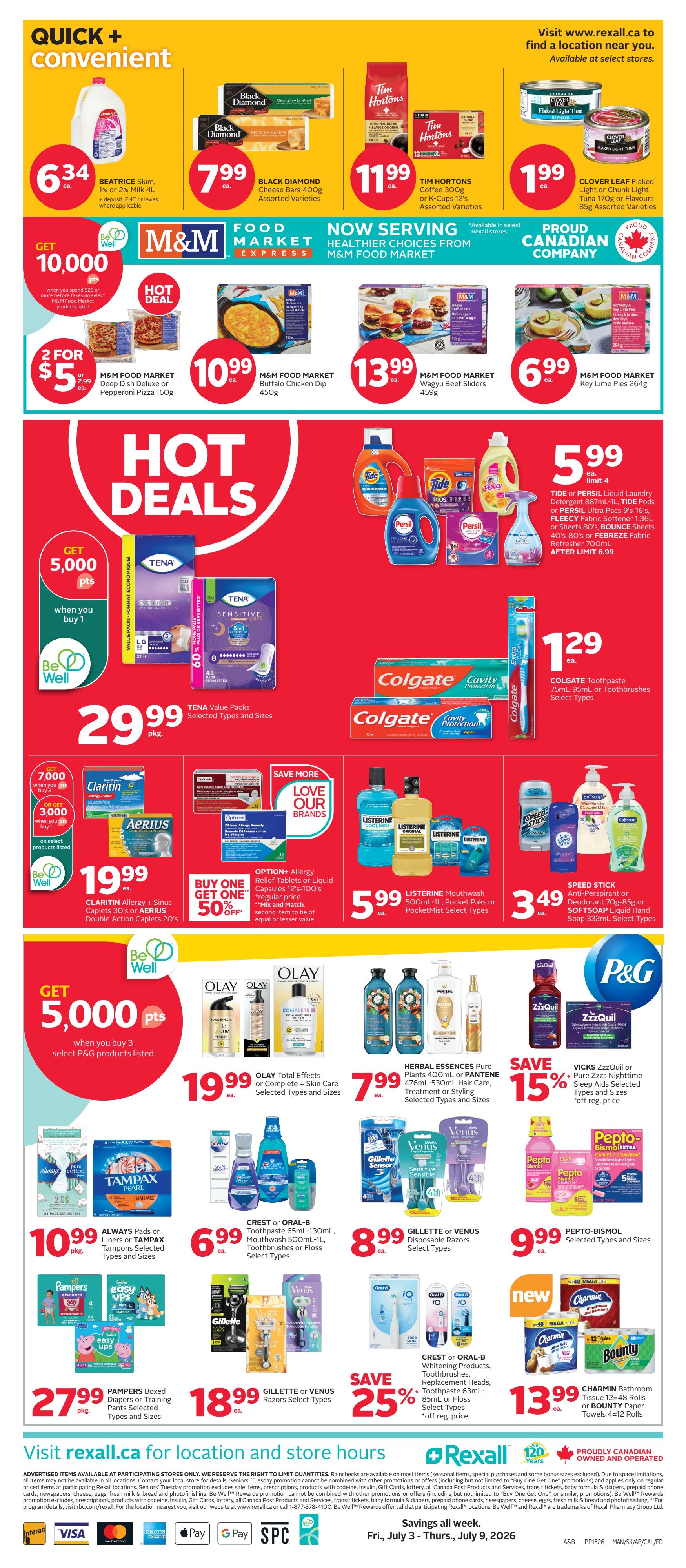 Rexall (MB) Flyer July 3 to 9