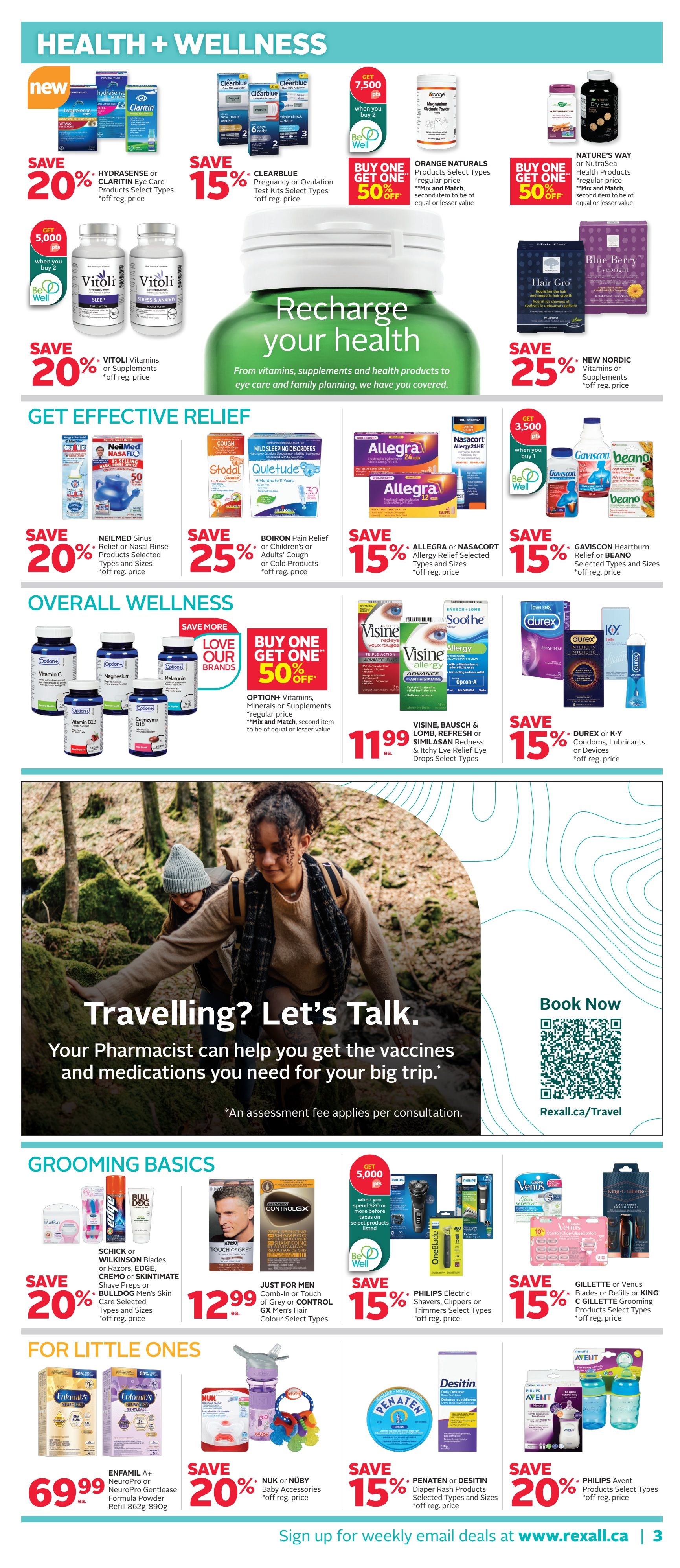 Rexall (AB, SK) Flyer July 3 to 9