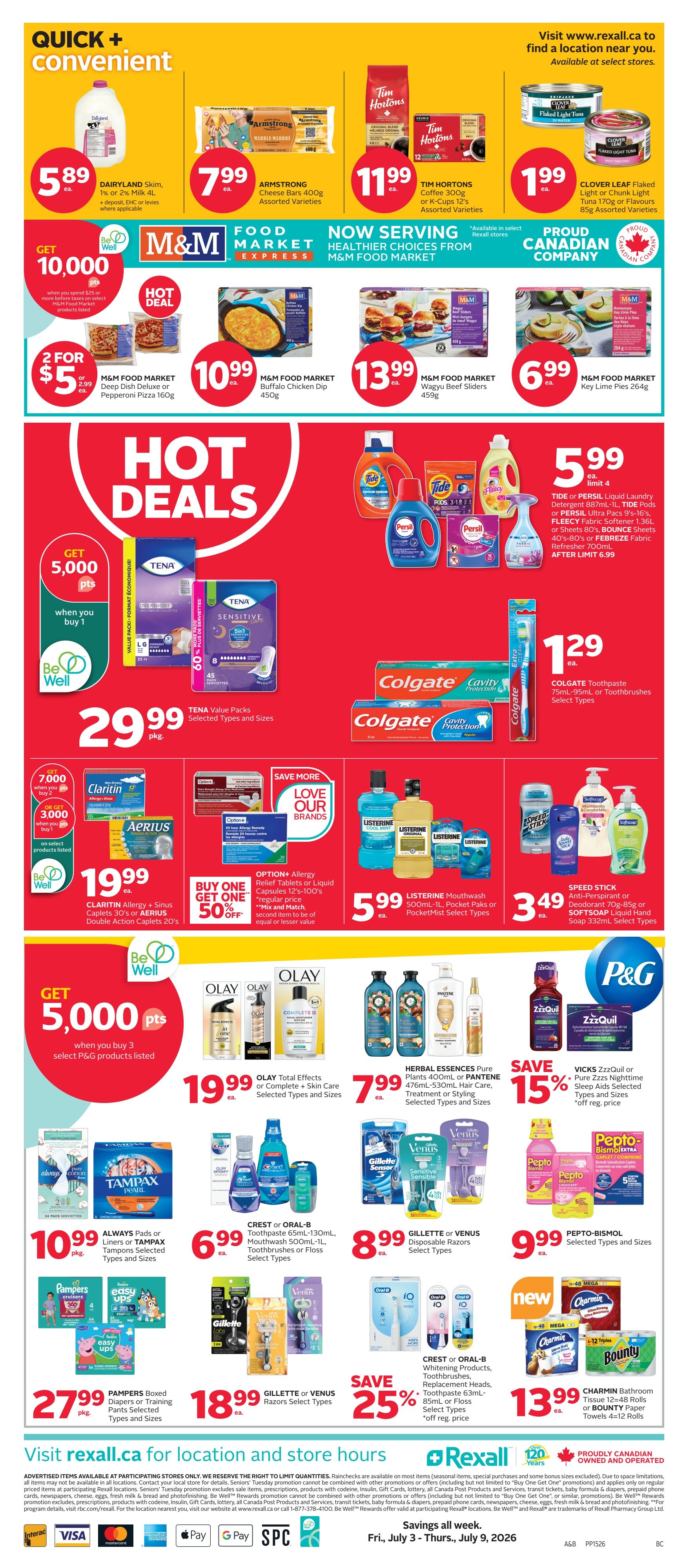 Rexall (BC) Flyer July 3 to 9
