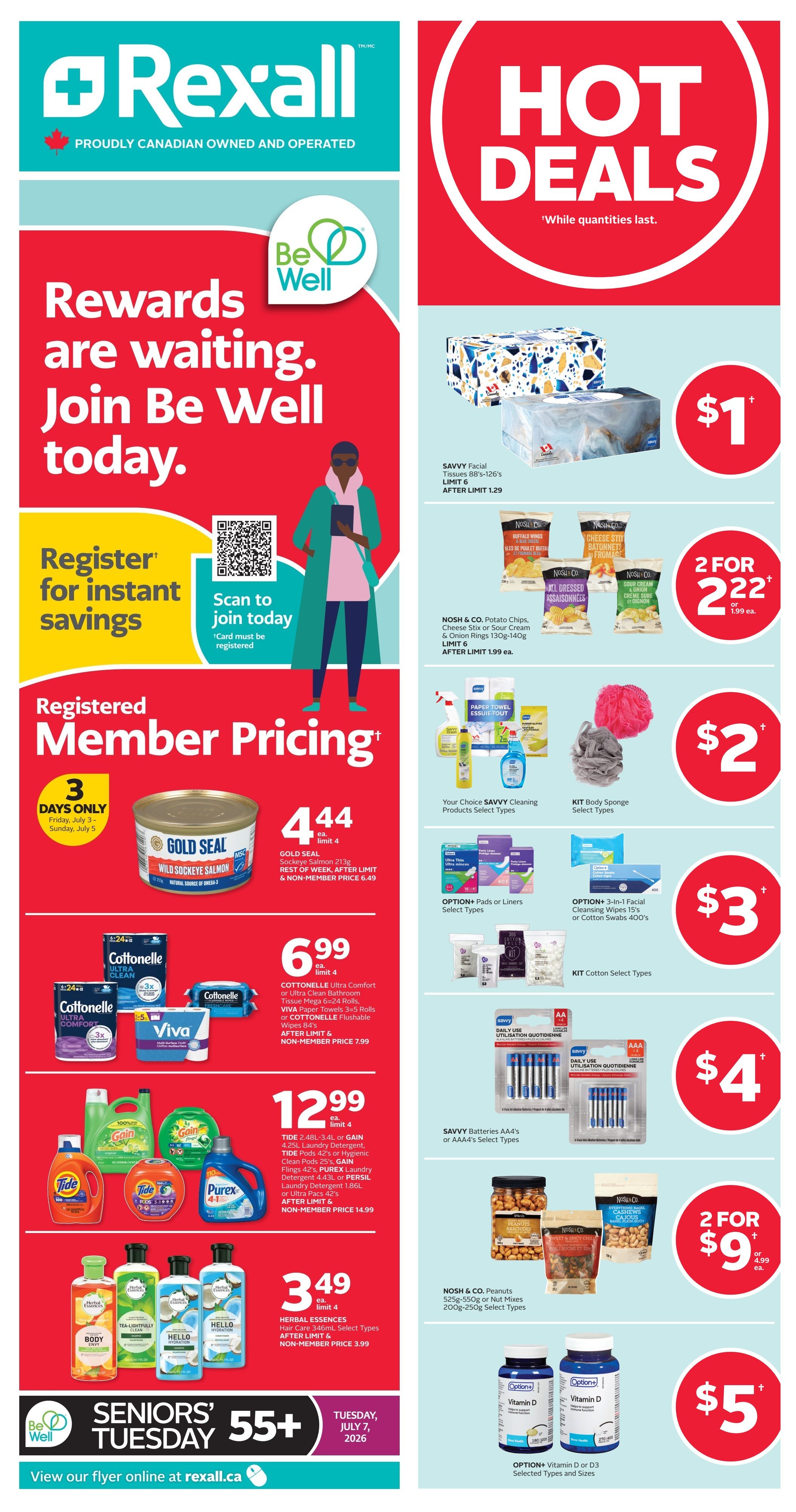 Rexall (ON) Flyer July 3 to 9