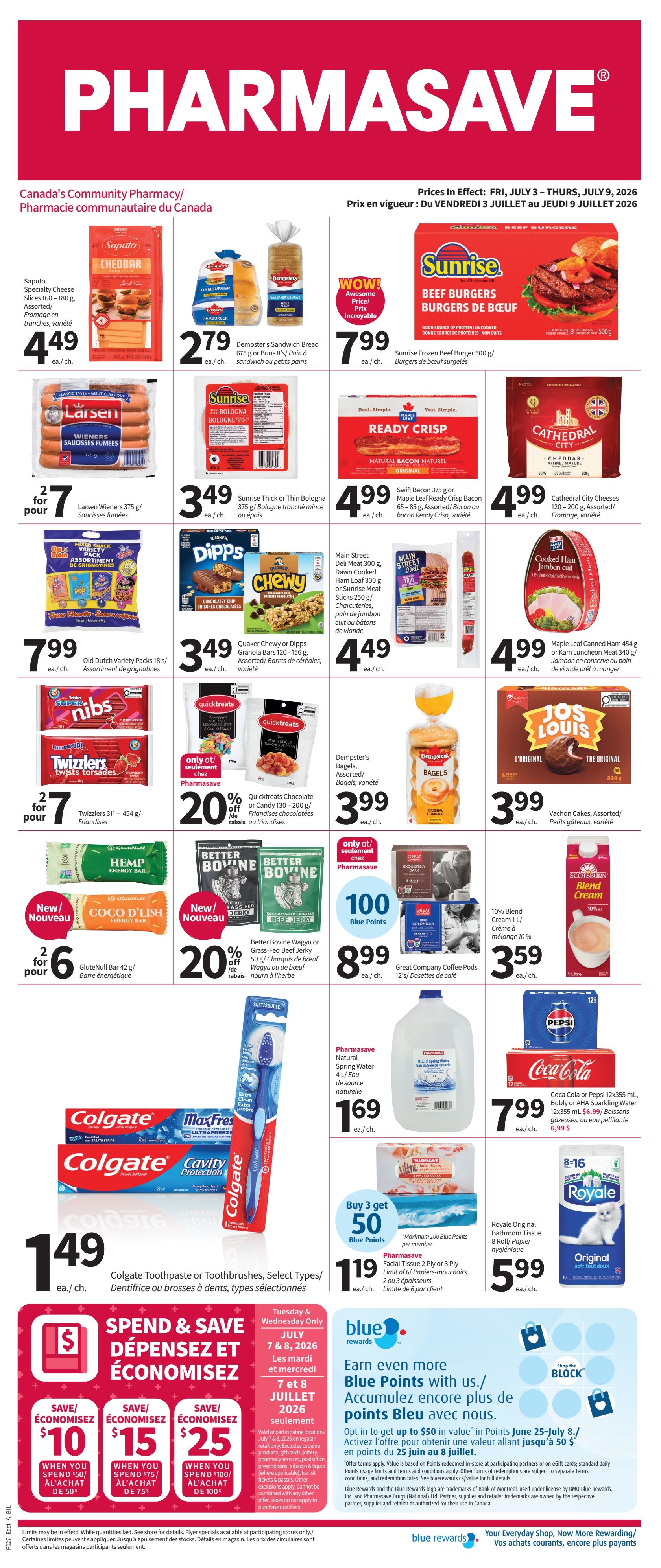 Pharmasave (NB) Flyer July 3 to 9
