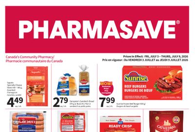 Pharmasave (NB) Flyer July 3 to 9
