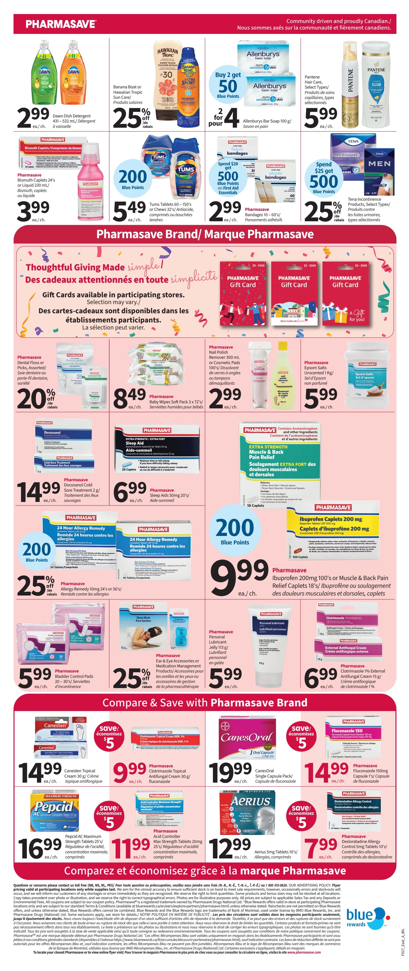 Pharmasave (NB) Flyer July 3 to 9