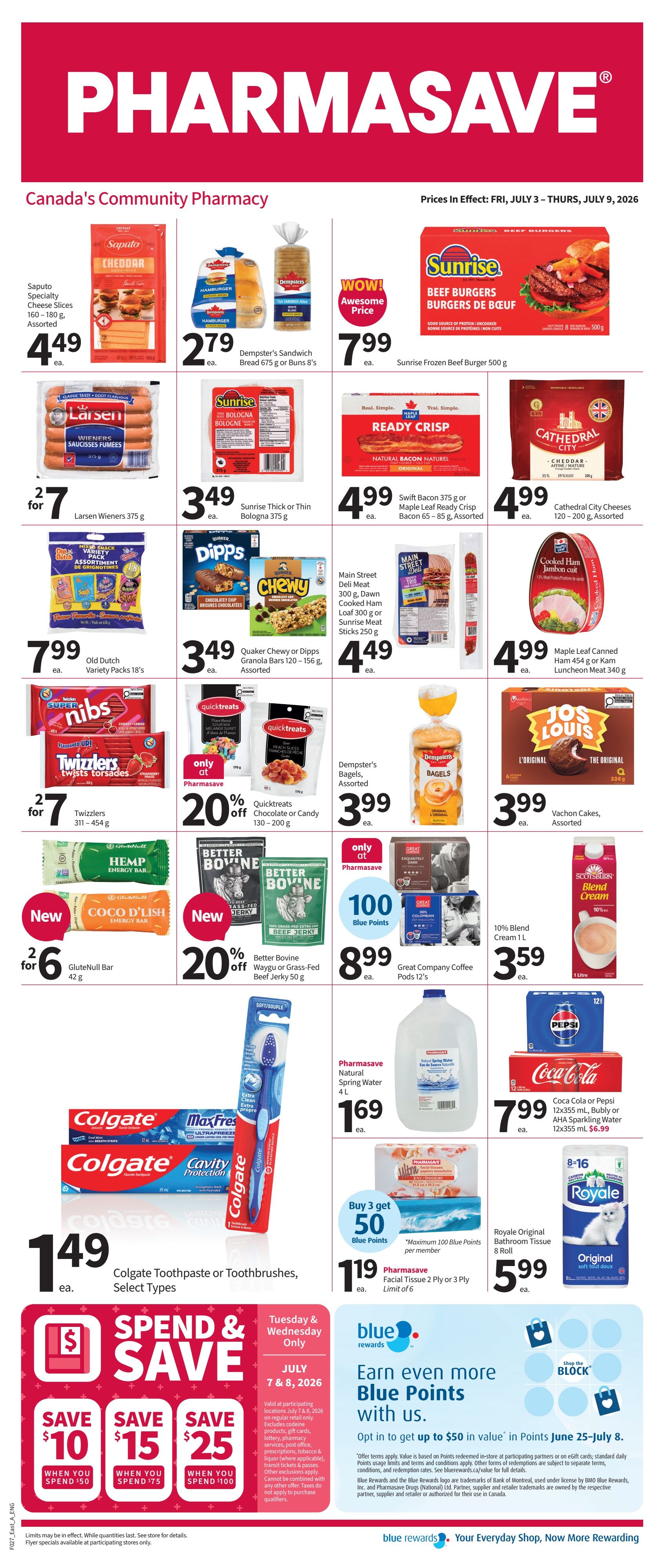 Pharmasave (Atlantic) Flyer July 3 to 9