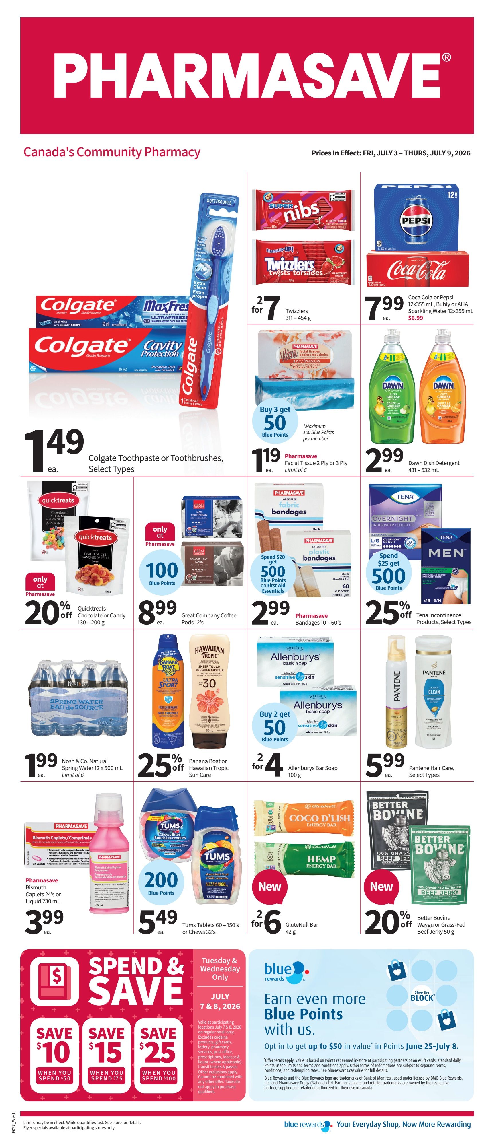 Pharmasave (West) Flyer July 3 to 9