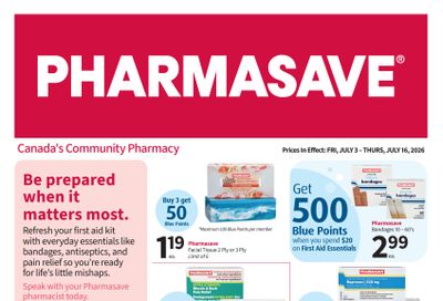 Pharmasave (Atlantic, ON, West) Flyer July 3 to 16