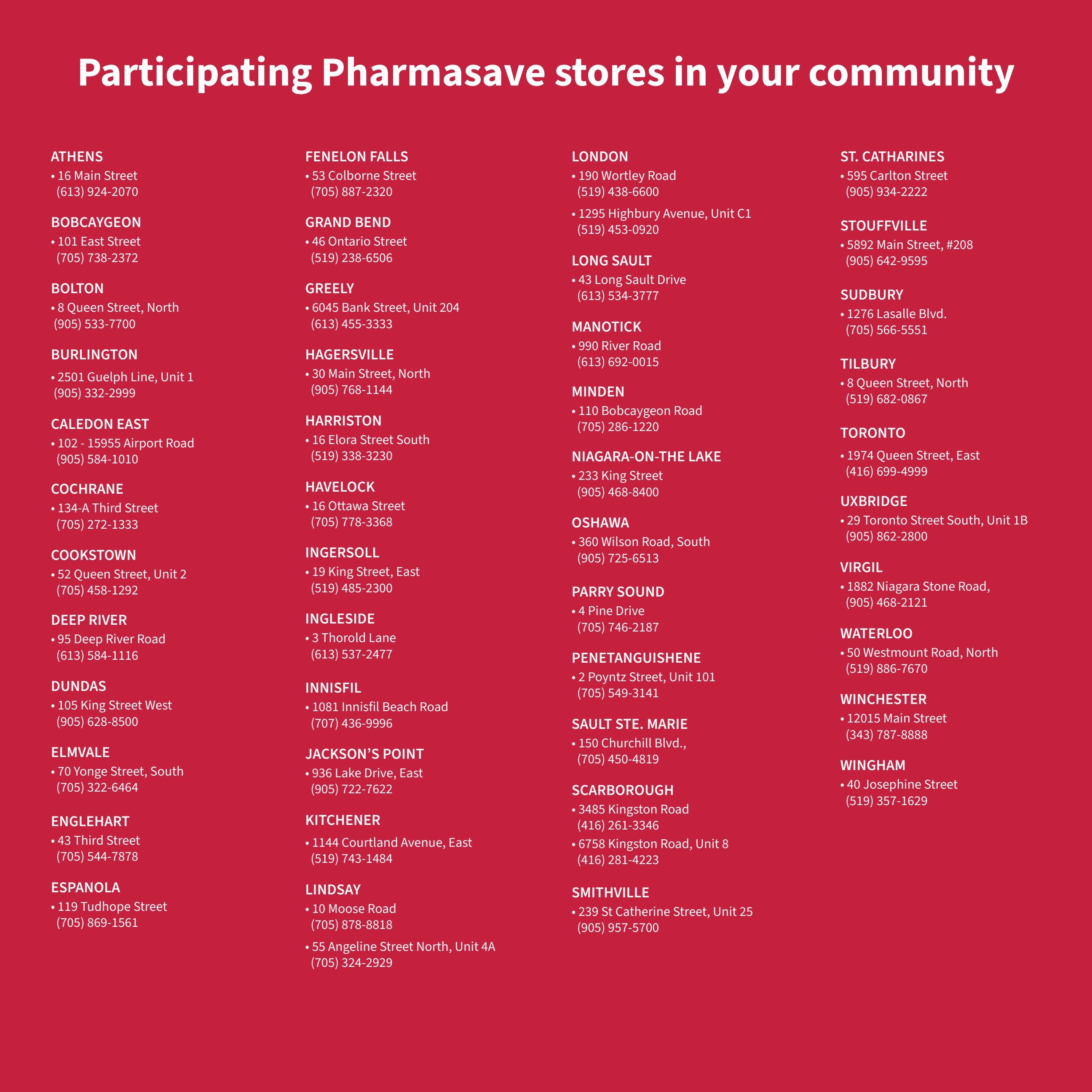 Pharmasave (ON & West) Flyer July 3 to 16