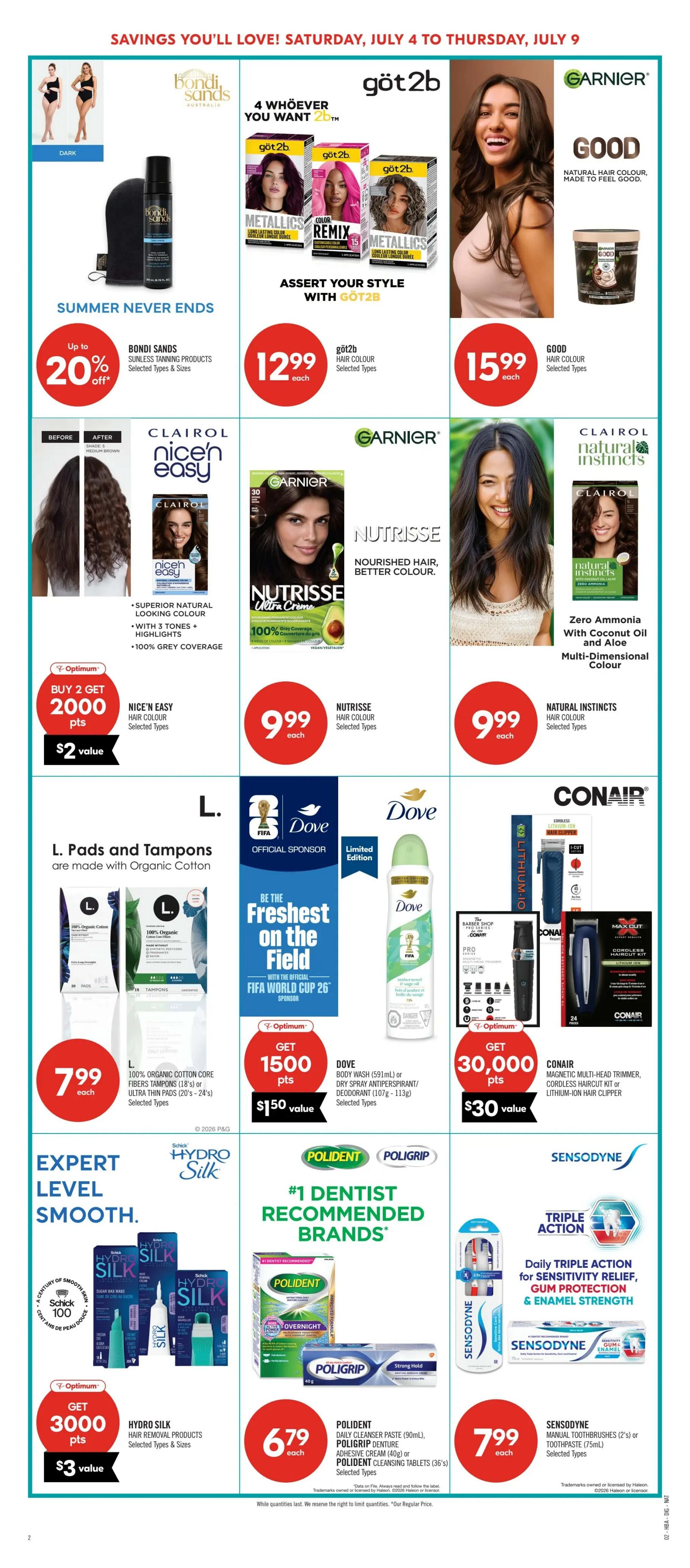 Shoppers Drug Mart (ON) Flyer July 4 to 9