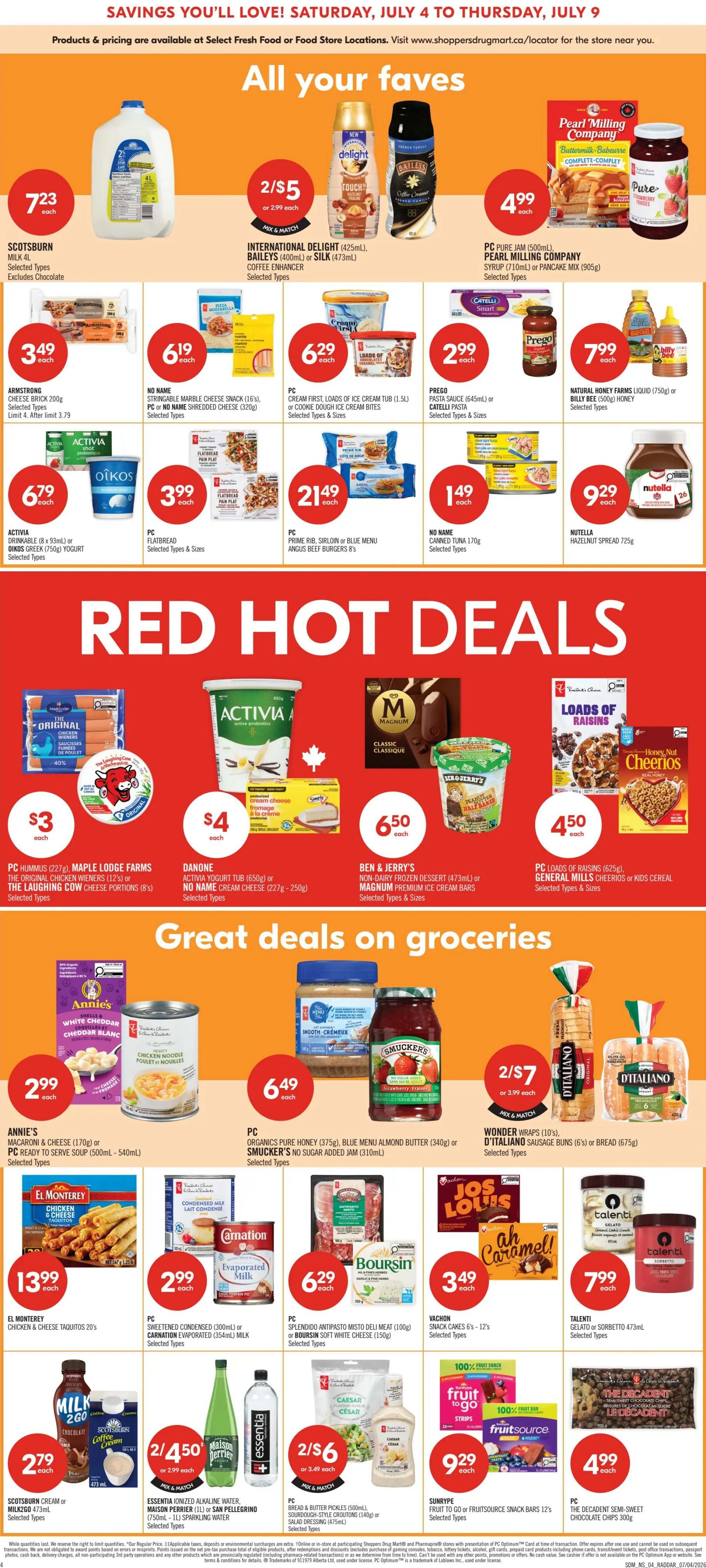 Shoppers Drug Mart (Atlantic) Flyer July 4 to 9
