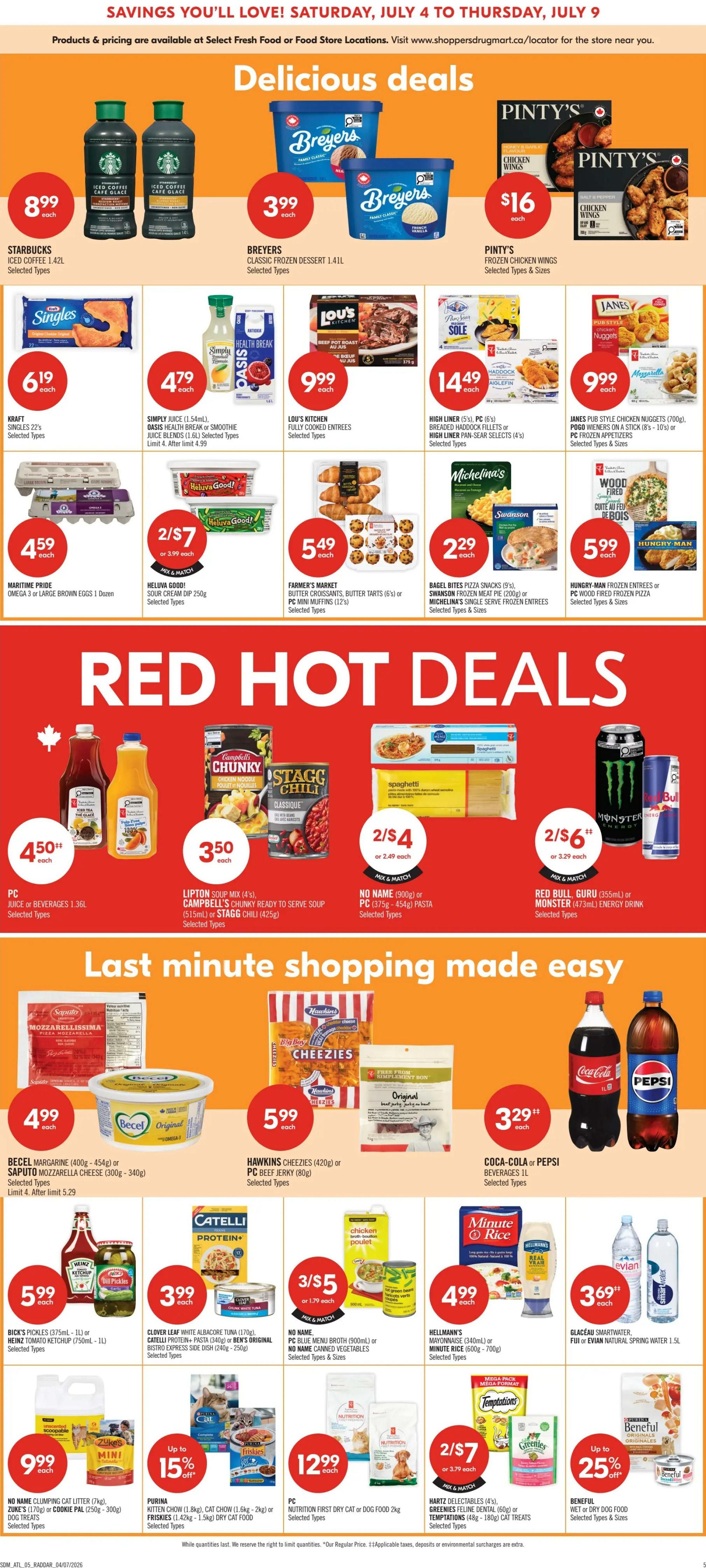 Shoppers Drug Mart (Atlantic) Flyer July 4 to 9
