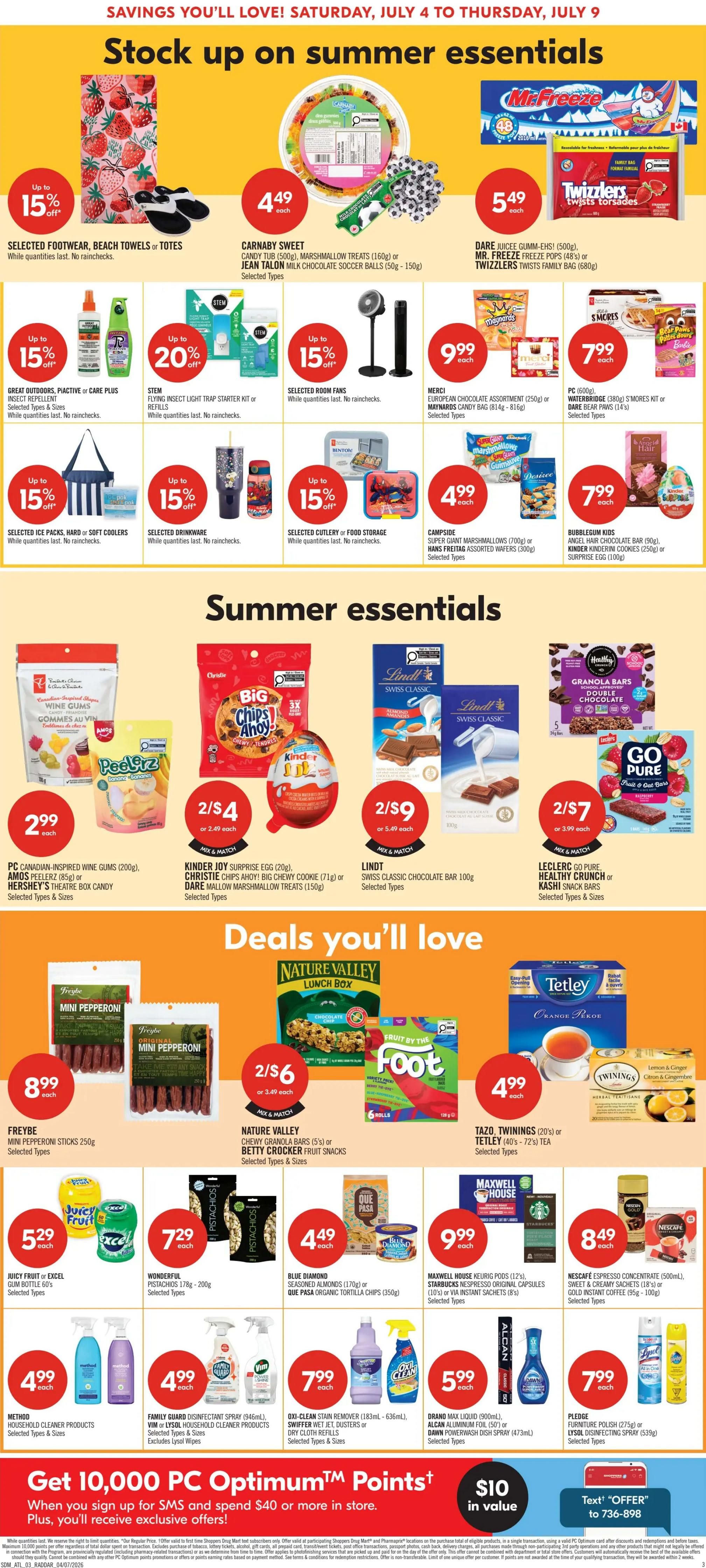 Shoppers Drug Mart (Atlantic) Flyer July 4 to 9