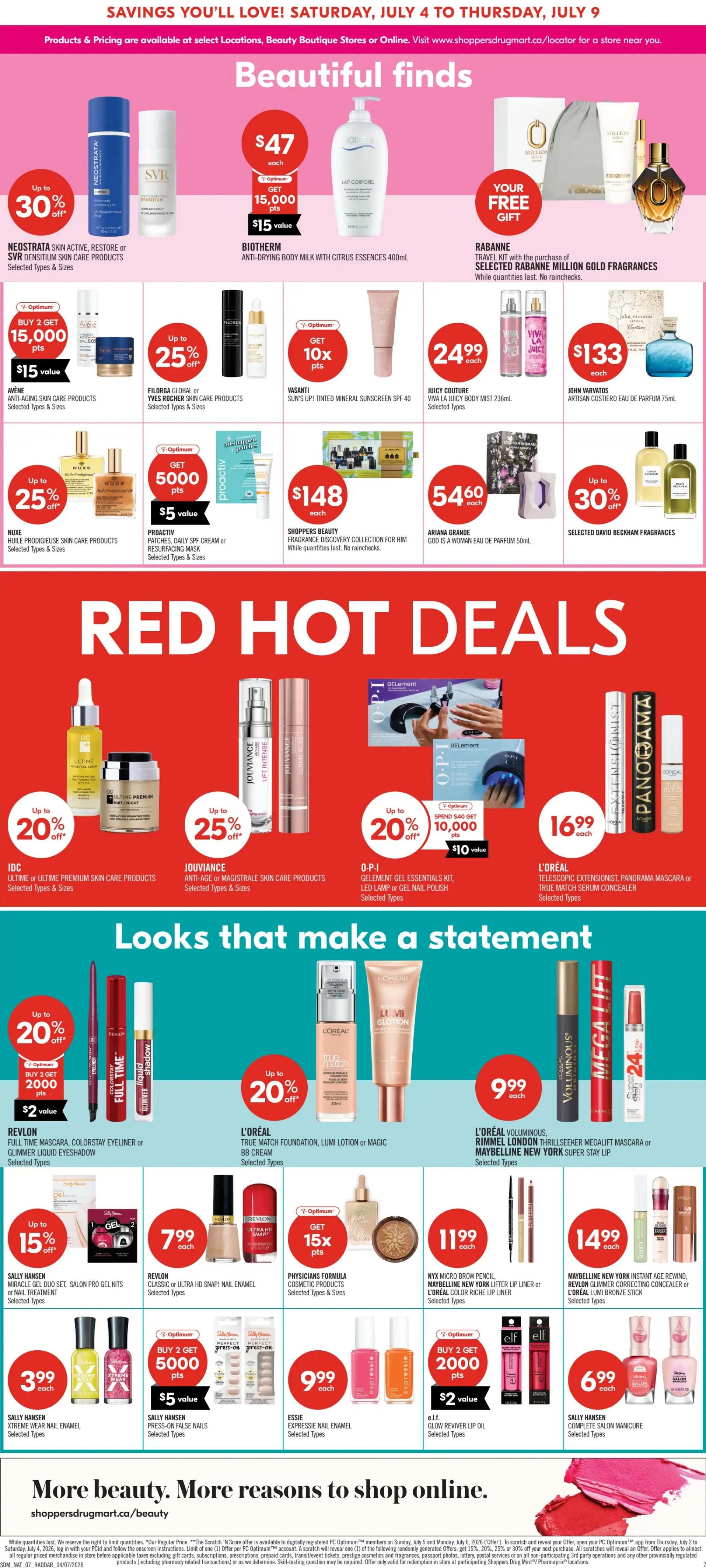 Shoppers Drug Mart (Atlantic) Flyer July 4 to 9