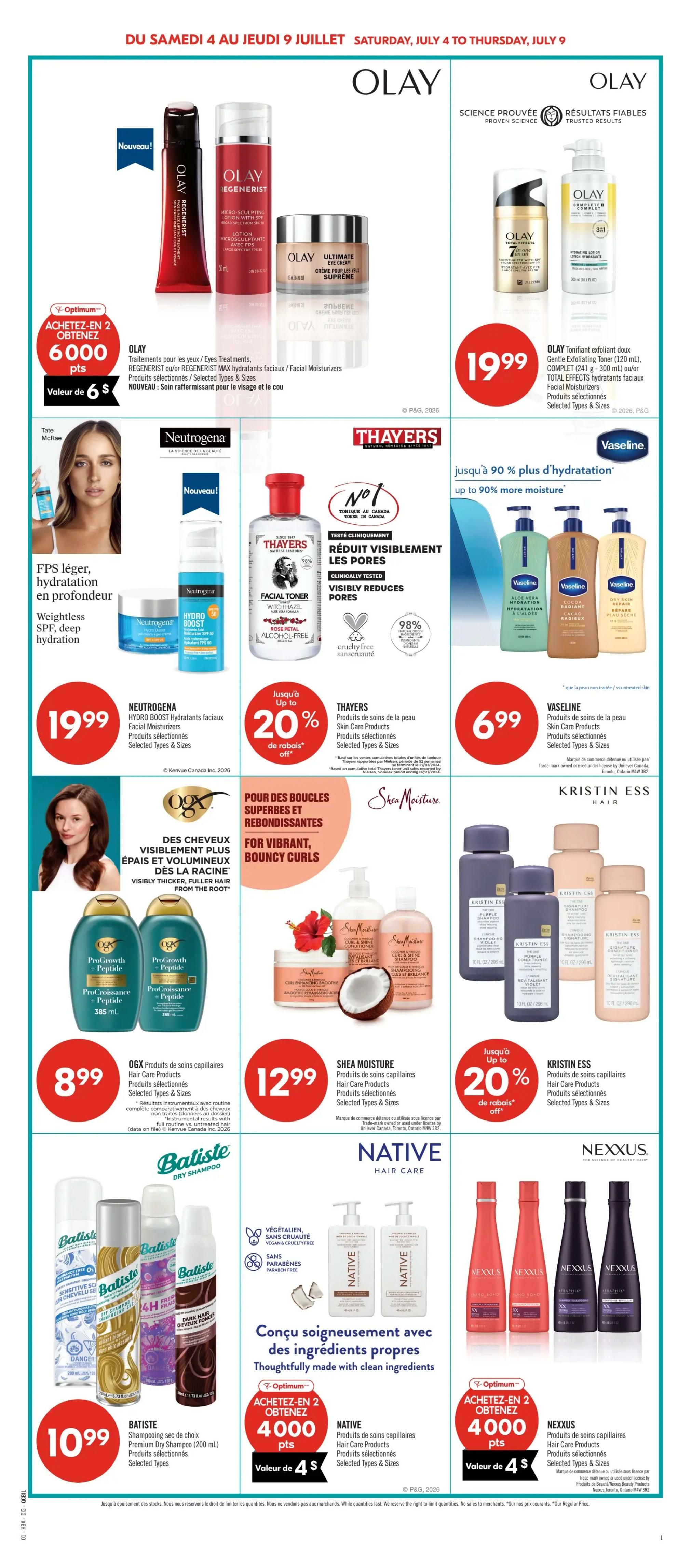Pharmaprix Flyer July 4 to 9