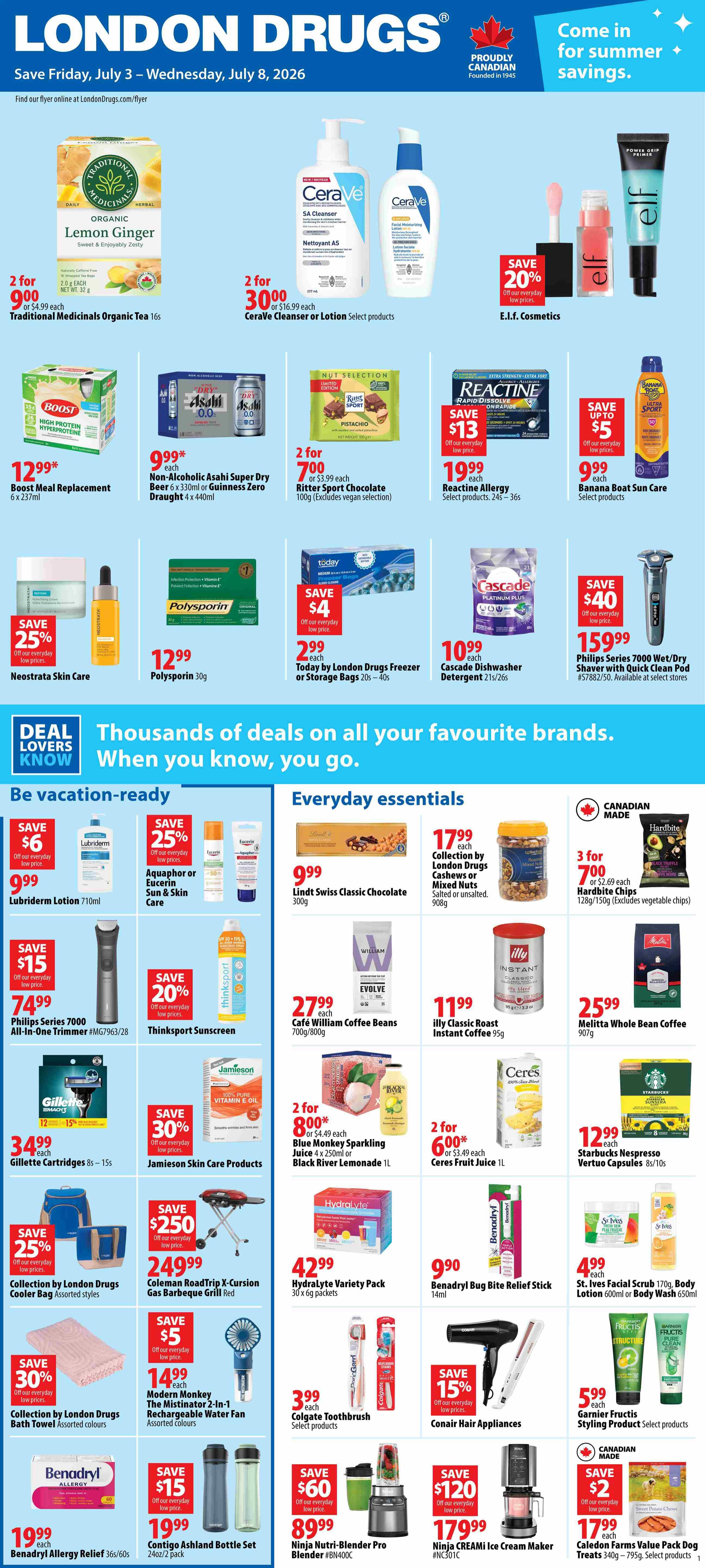 London Drugs Weekly Flyer July 3 to 8