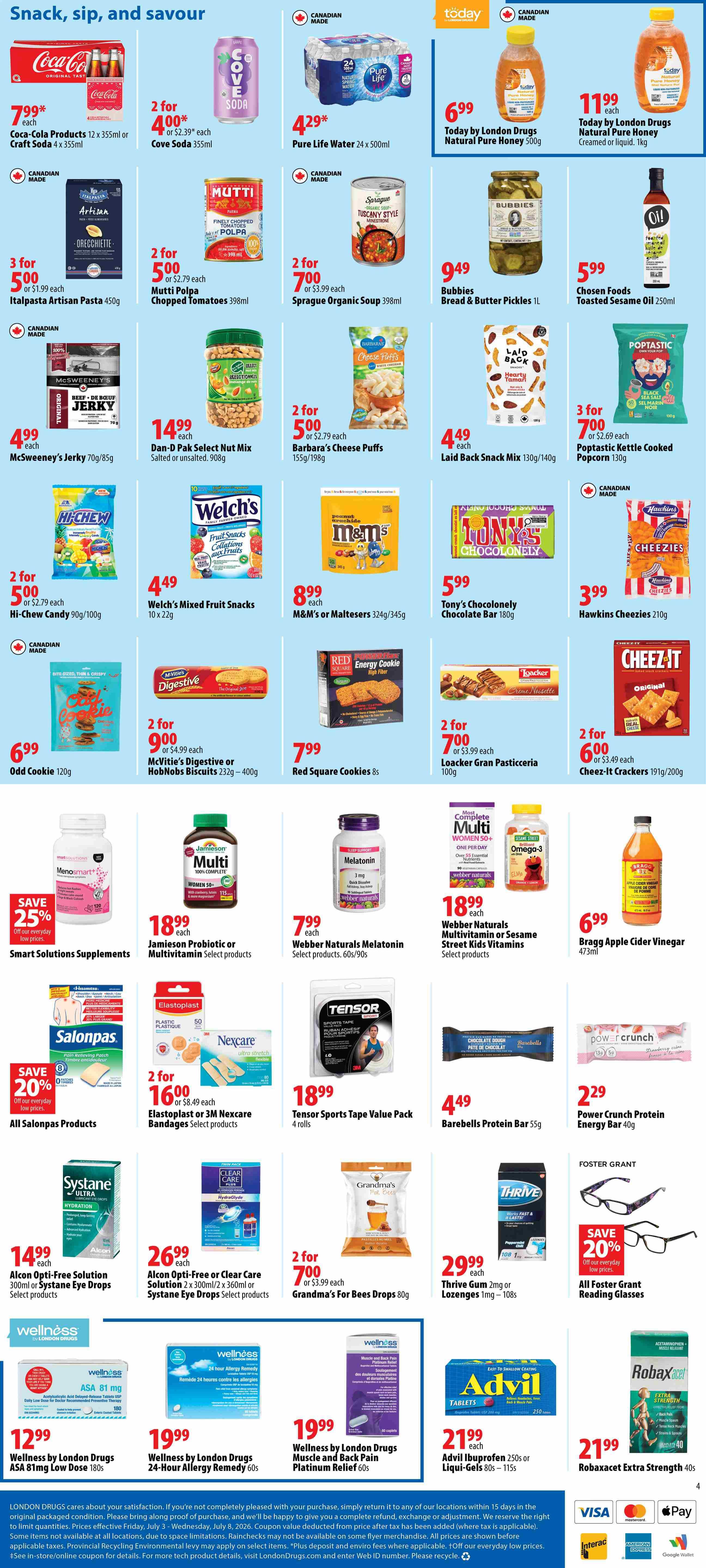 London Drugs Weekly Flyer July 3 to 8